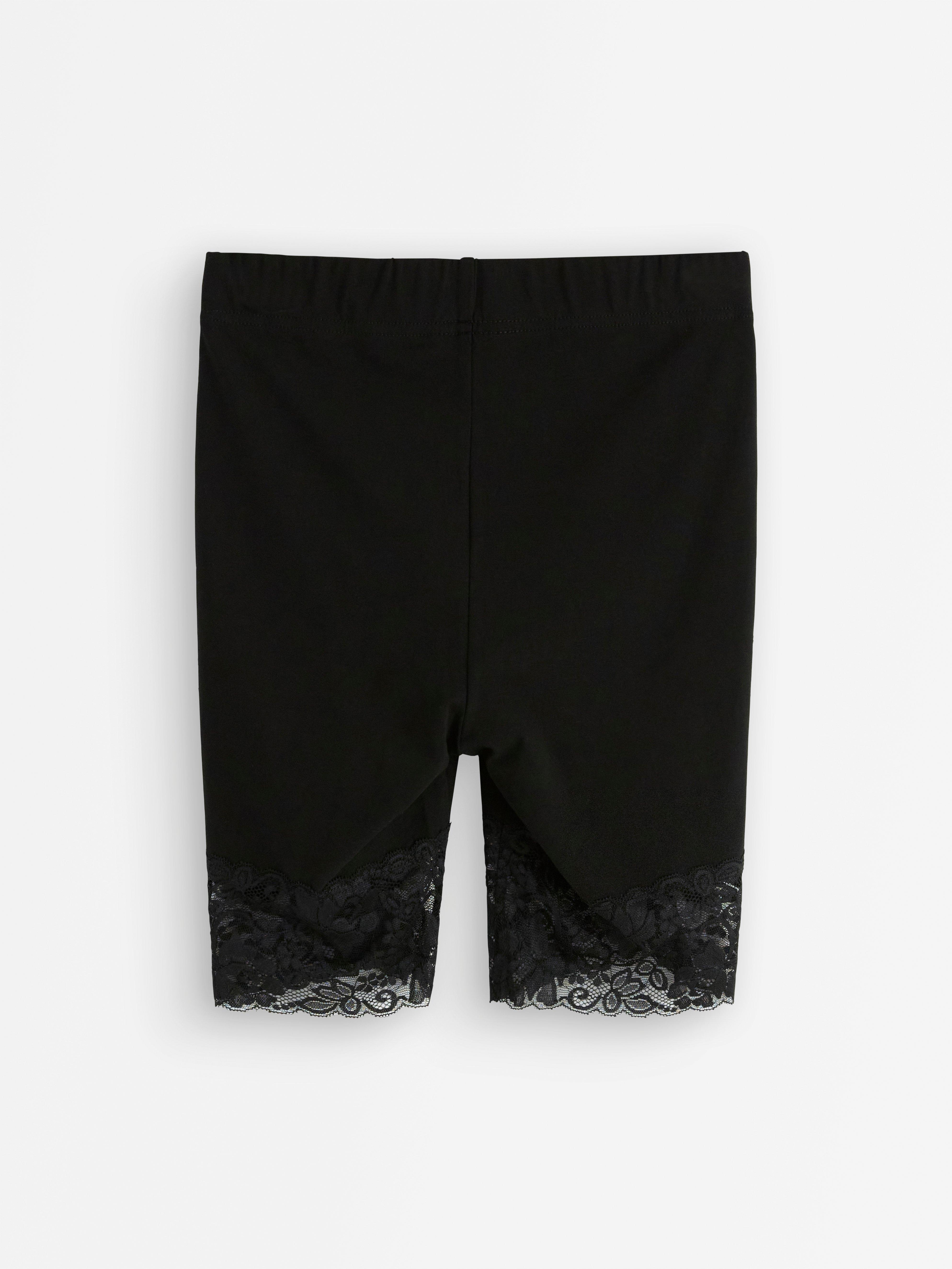 Lace trim 2025 cycling shorts