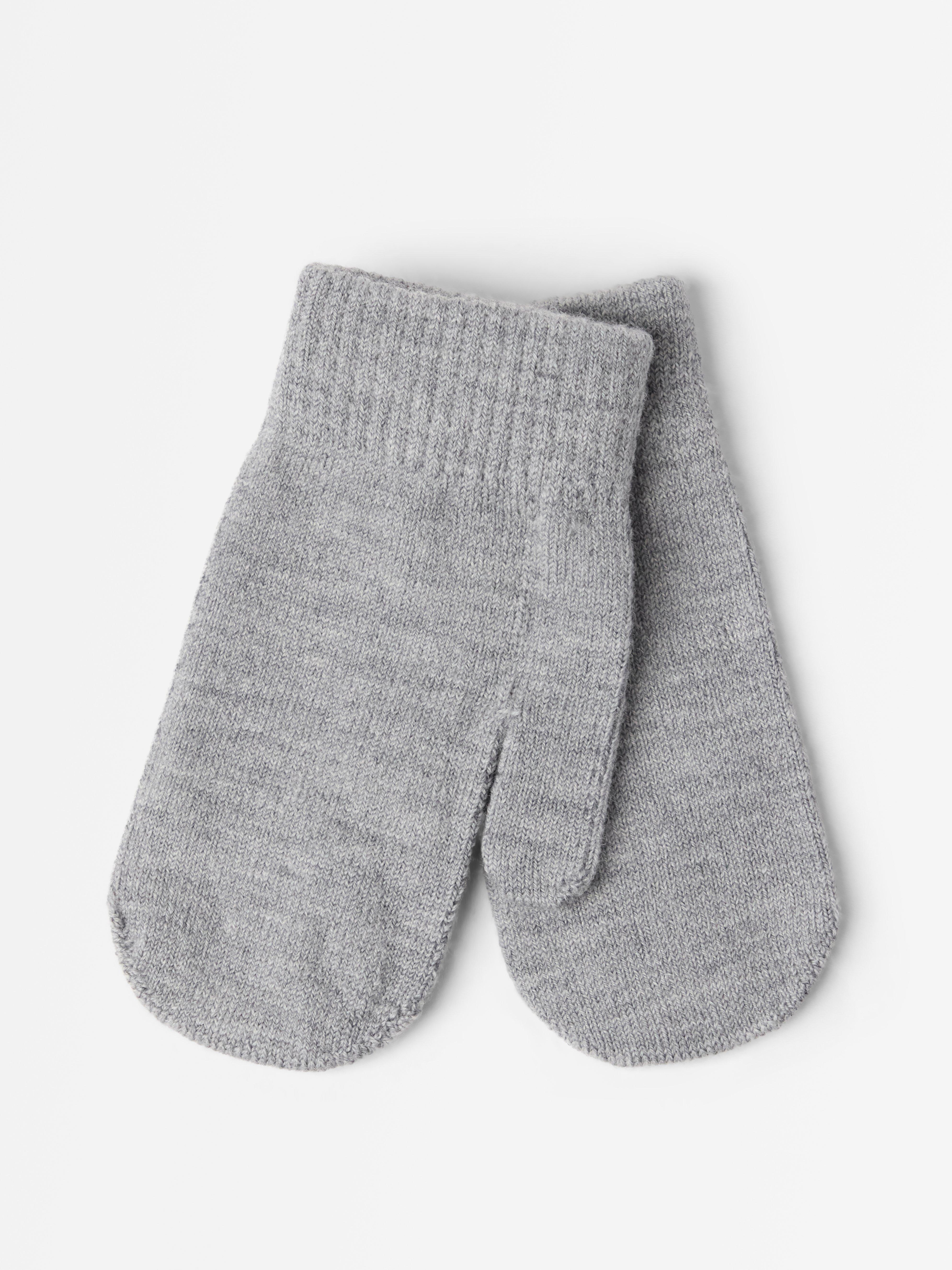 Mittens - Kids Wear - Grey