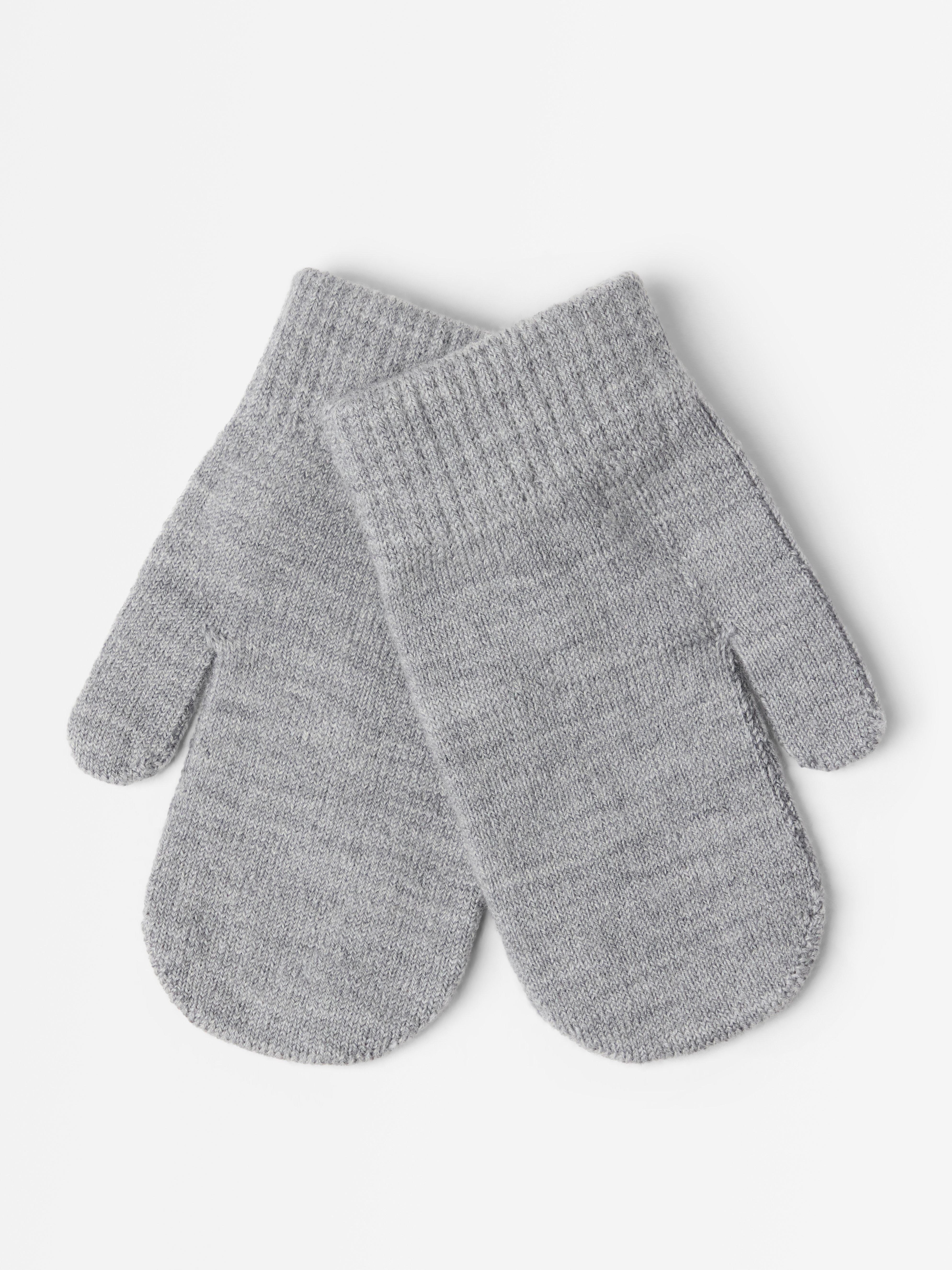 Mittens - Kids Wear - Grey