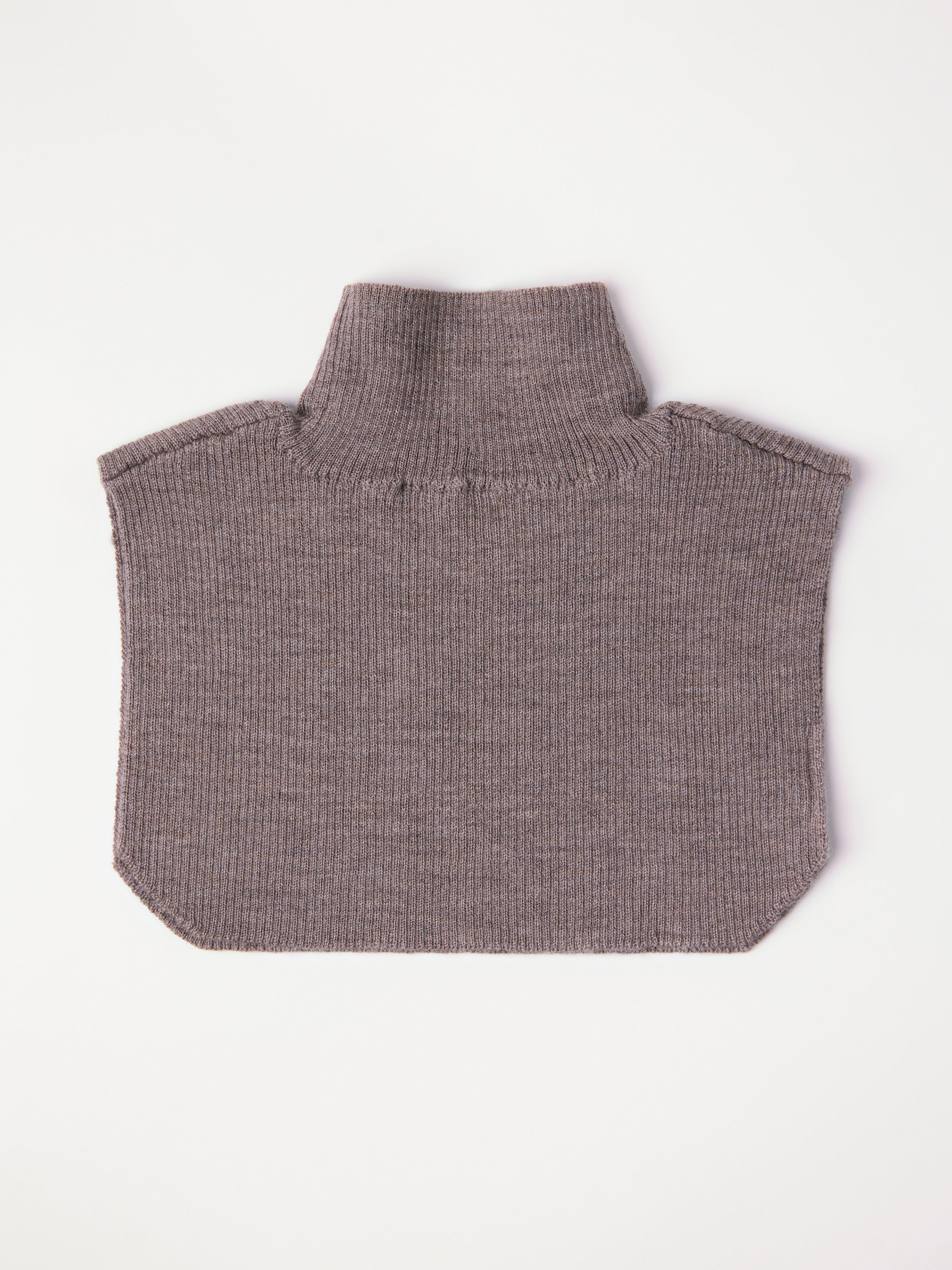 Polo Neck Collar - Kids Wear - Brown
