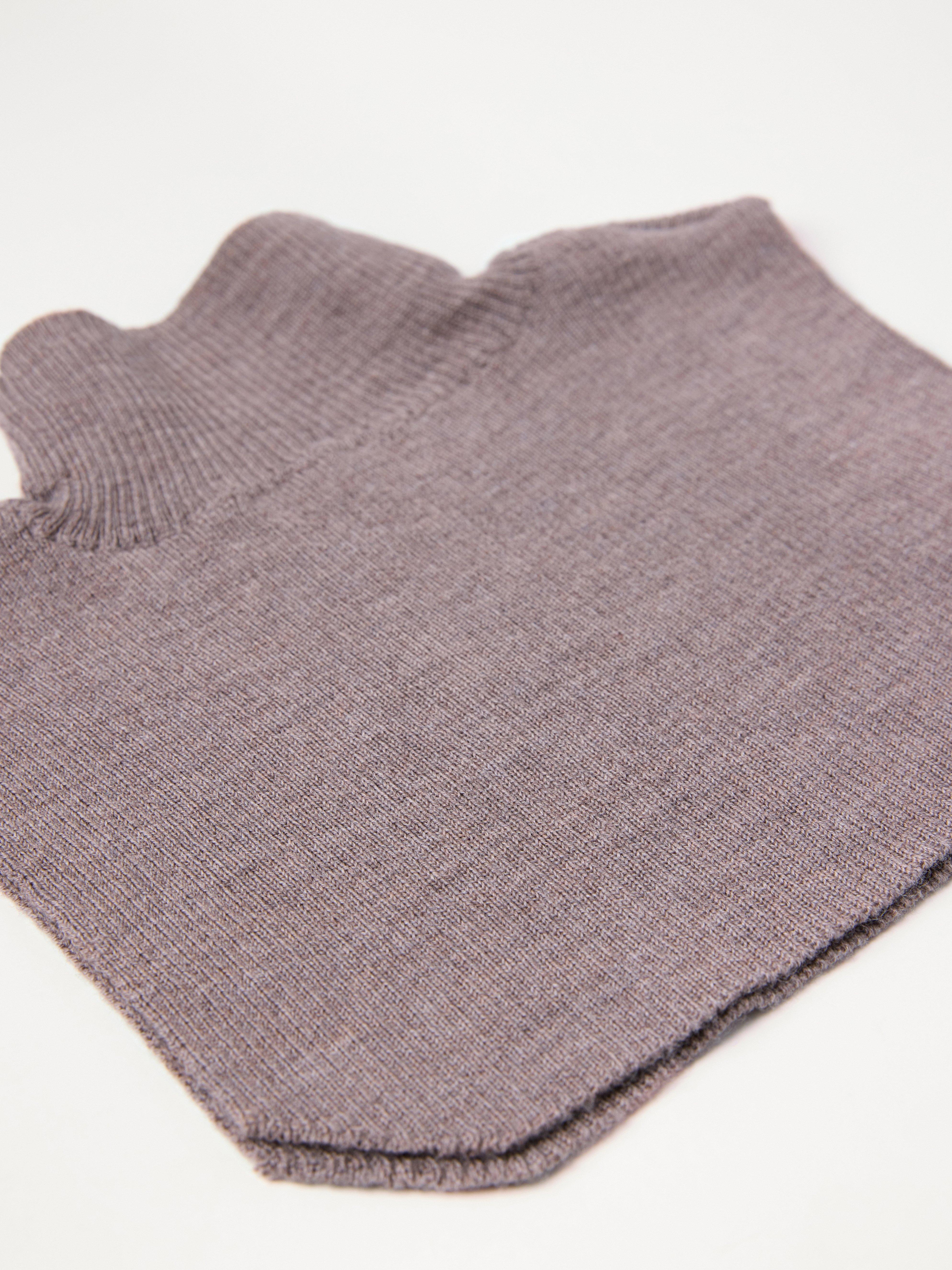 Polo Neck Collar - Kids Wear - Brown