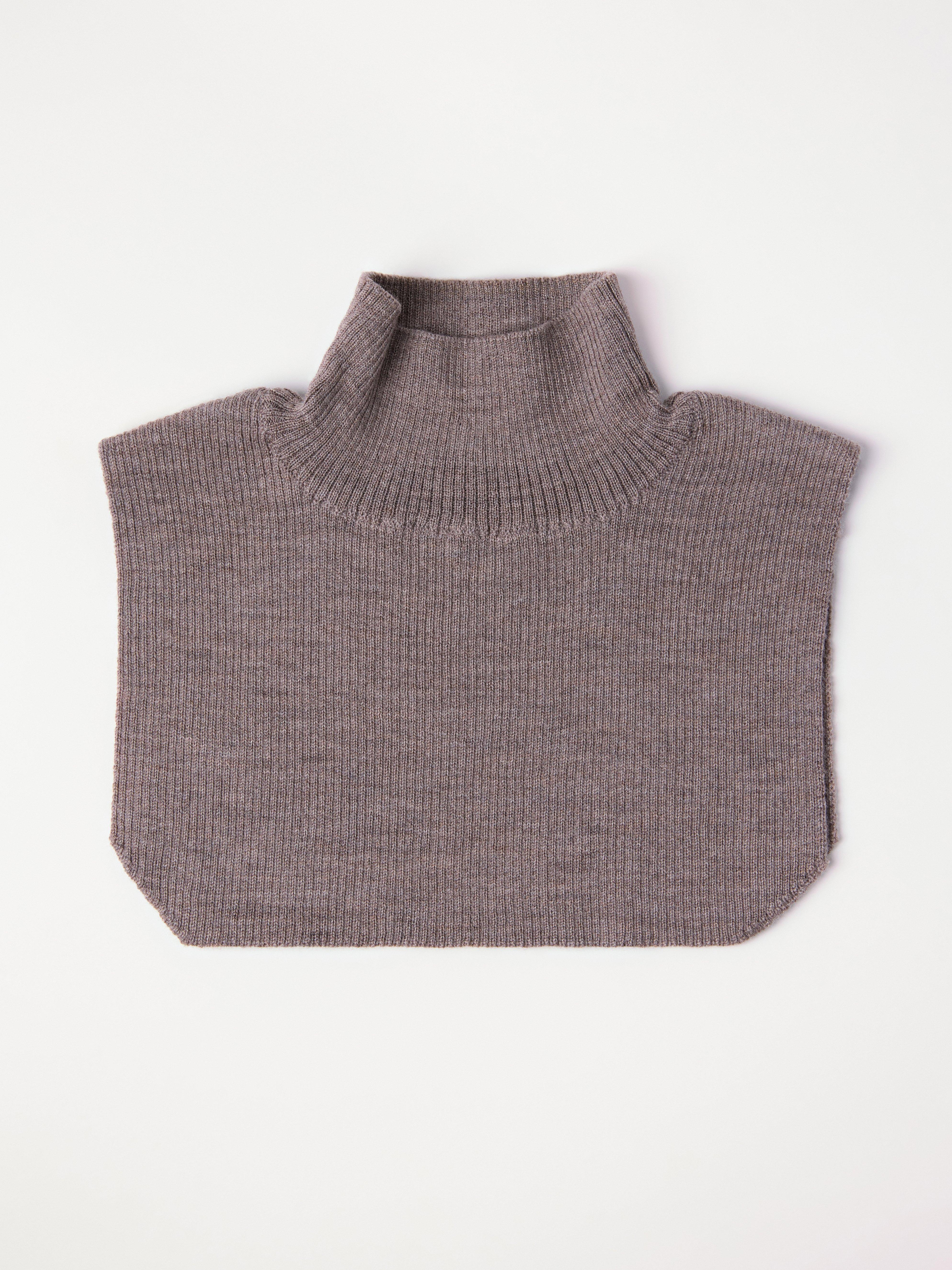 Polo Neck Collar - Kids Wear - Brown