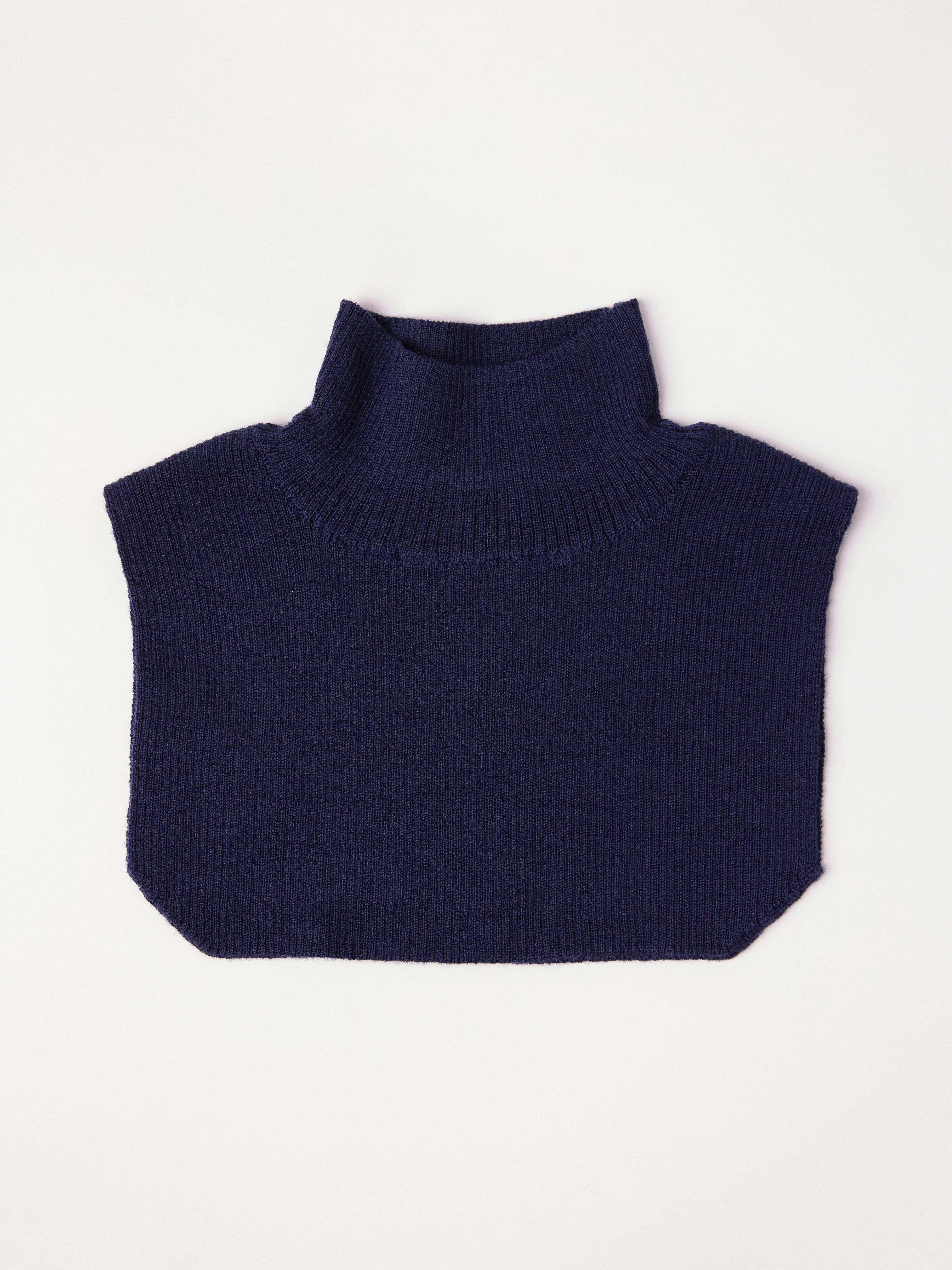 Mock turtleneck in wool