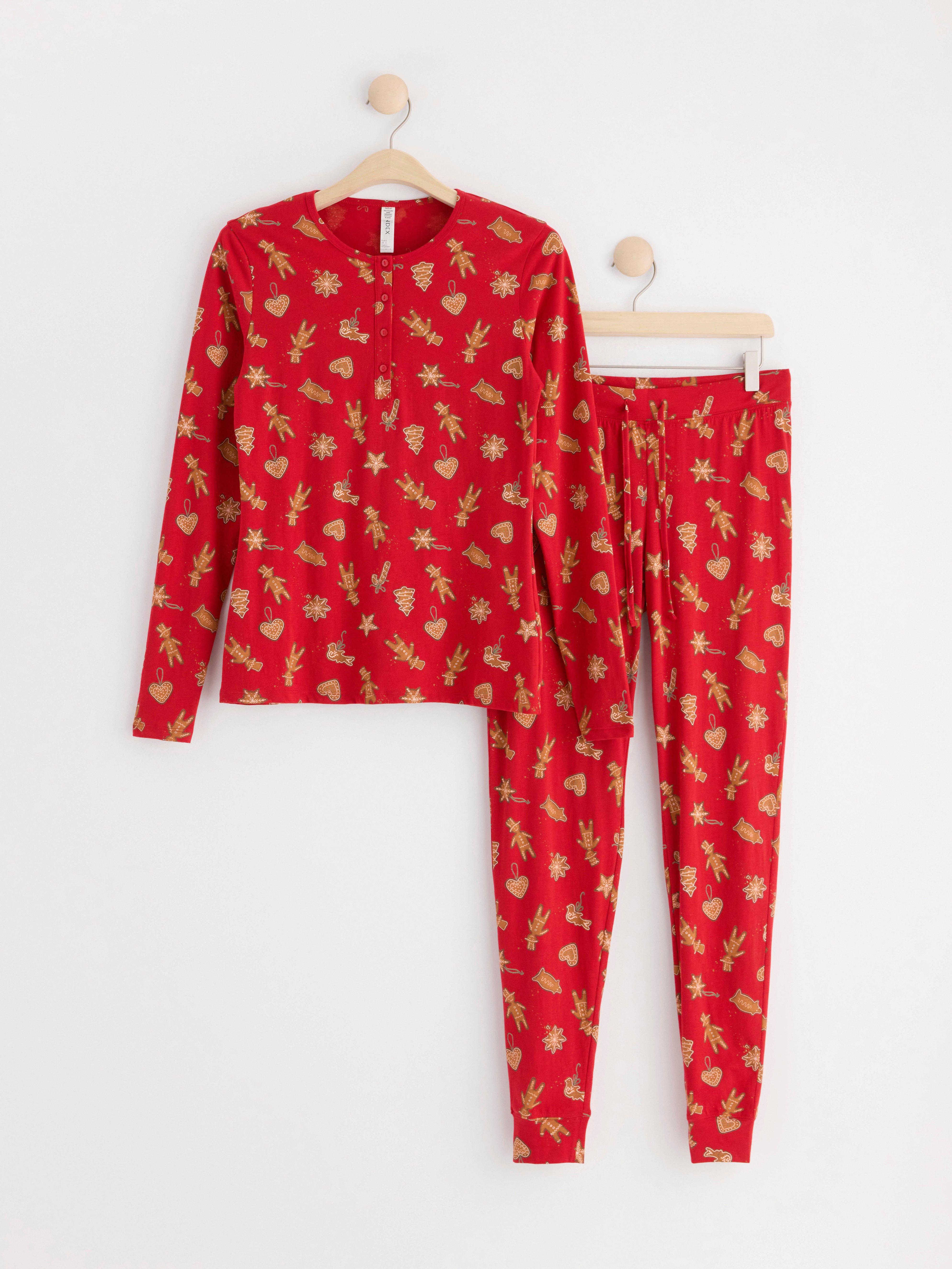 Pyjamasset - Underkläder - Röd