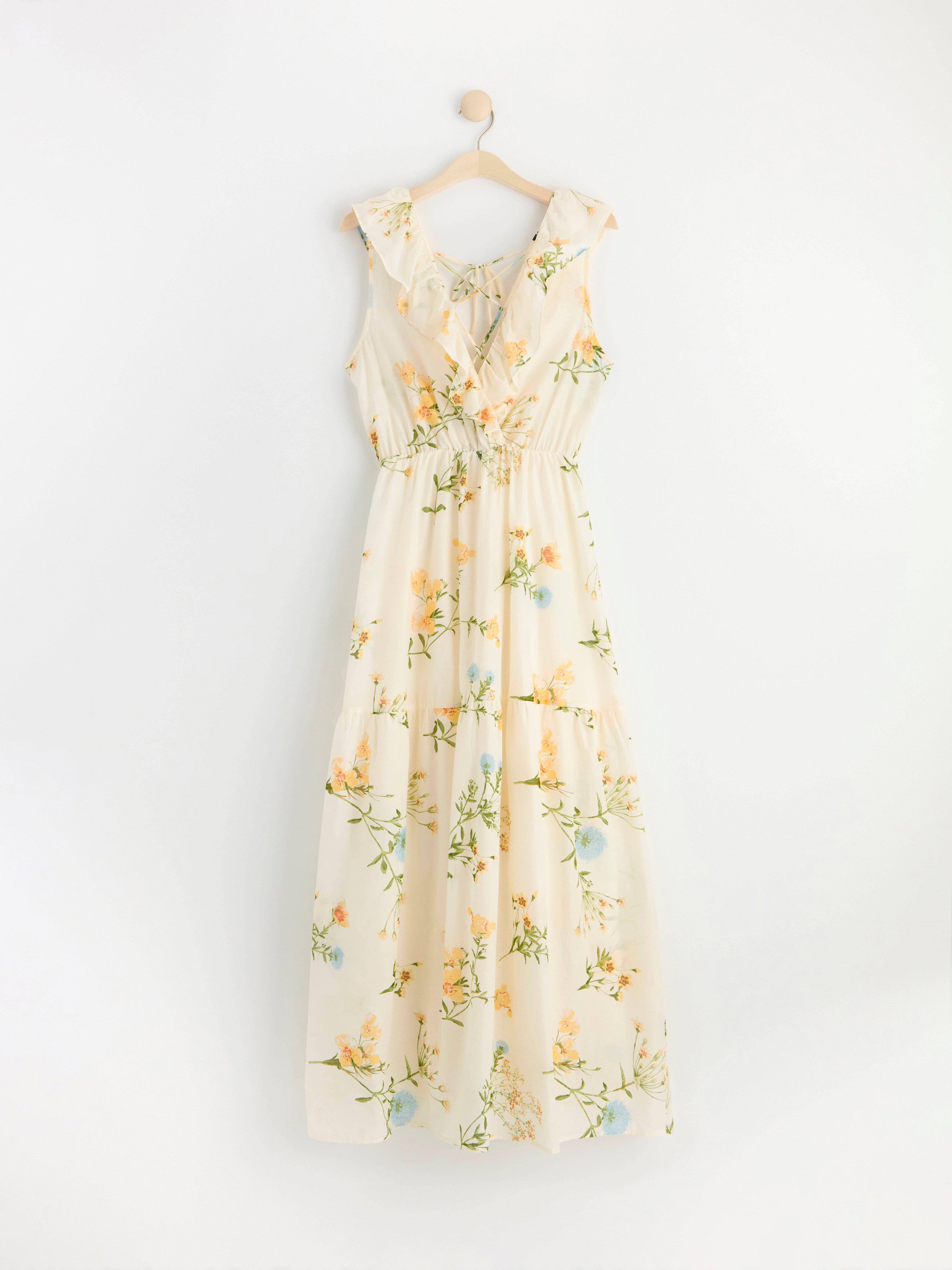 Floral maxi dress | Lindex