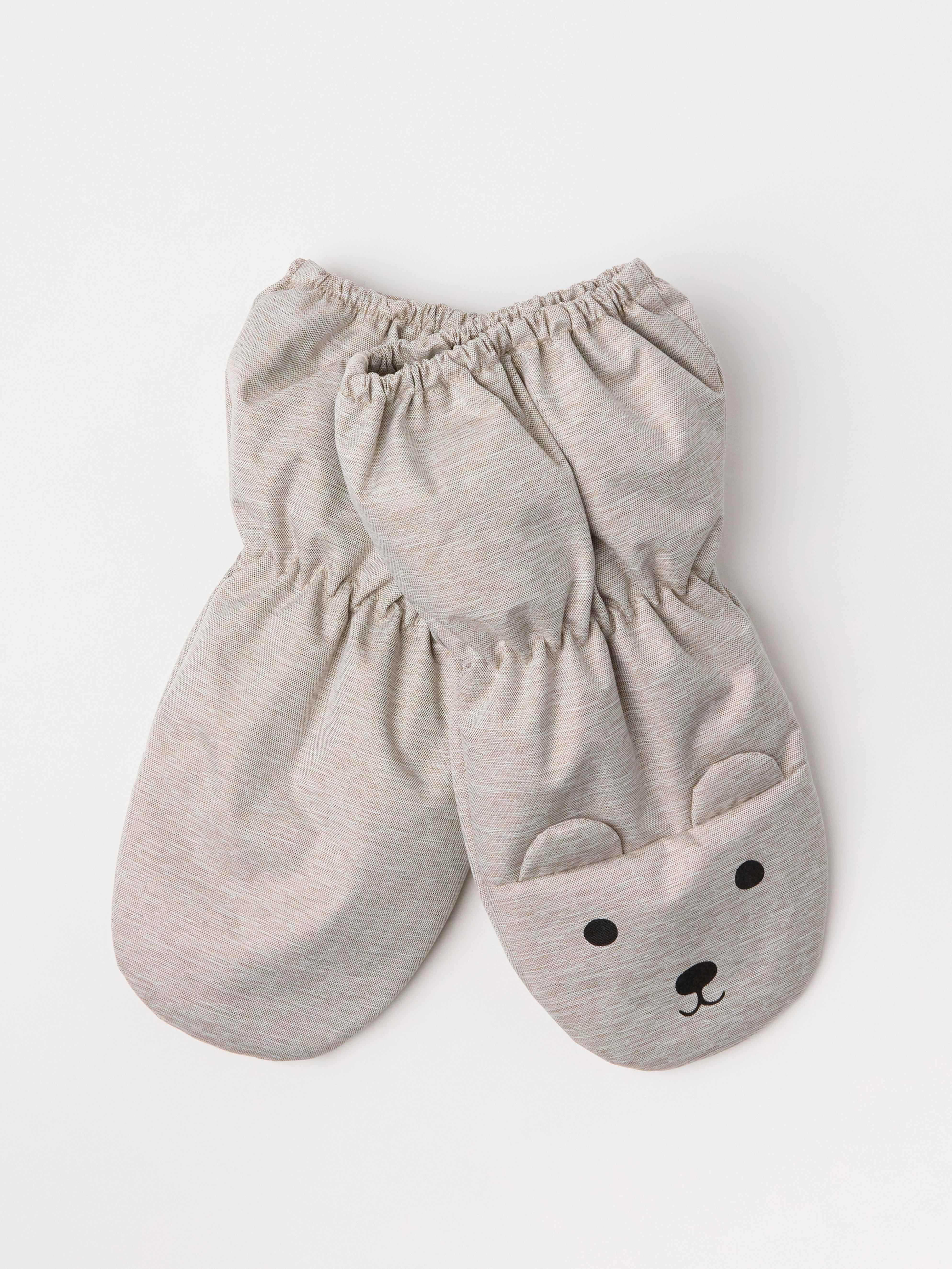 Mittens - Kids Wear - Beige