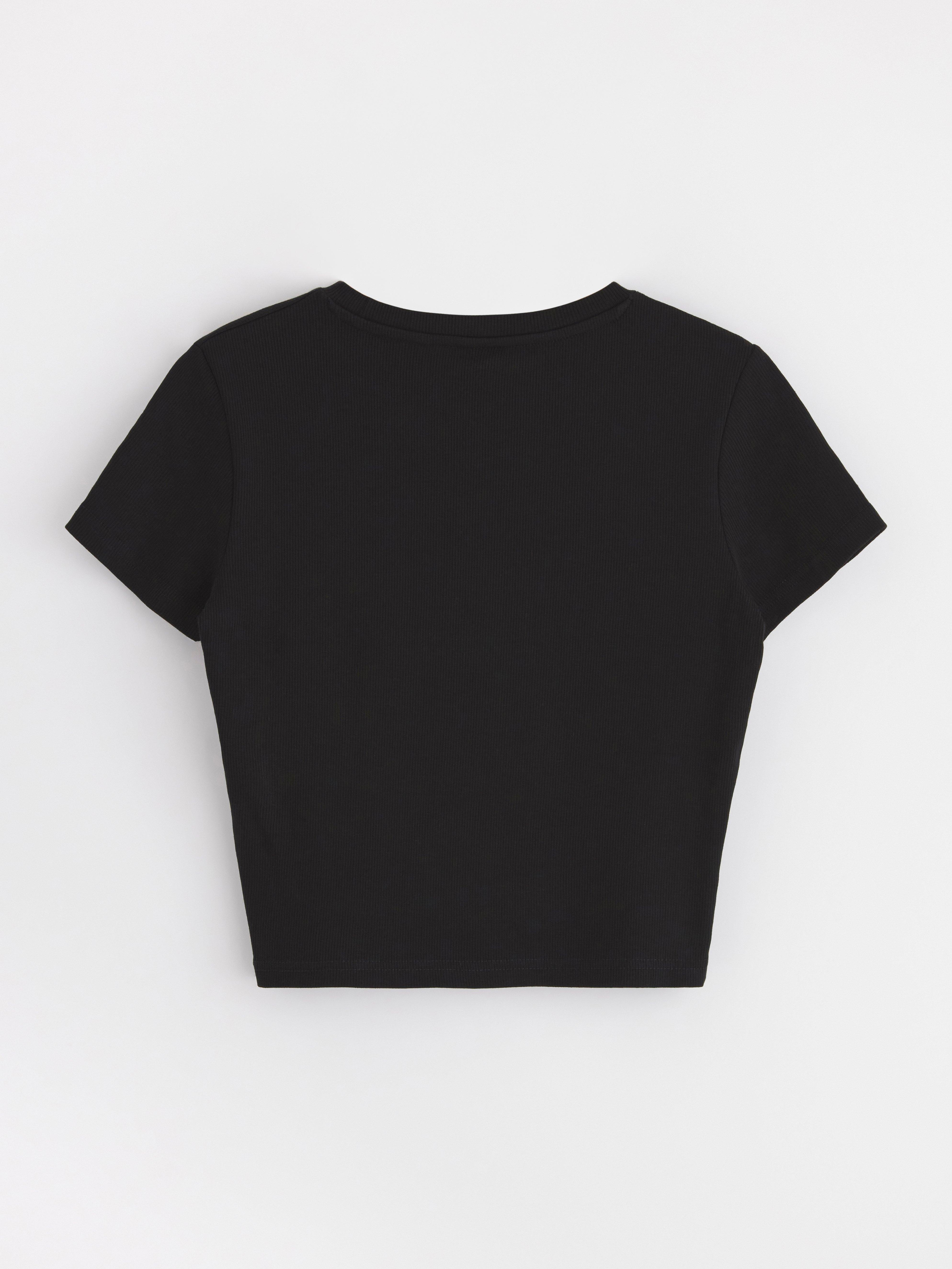 T-shirt - Børn - Sort