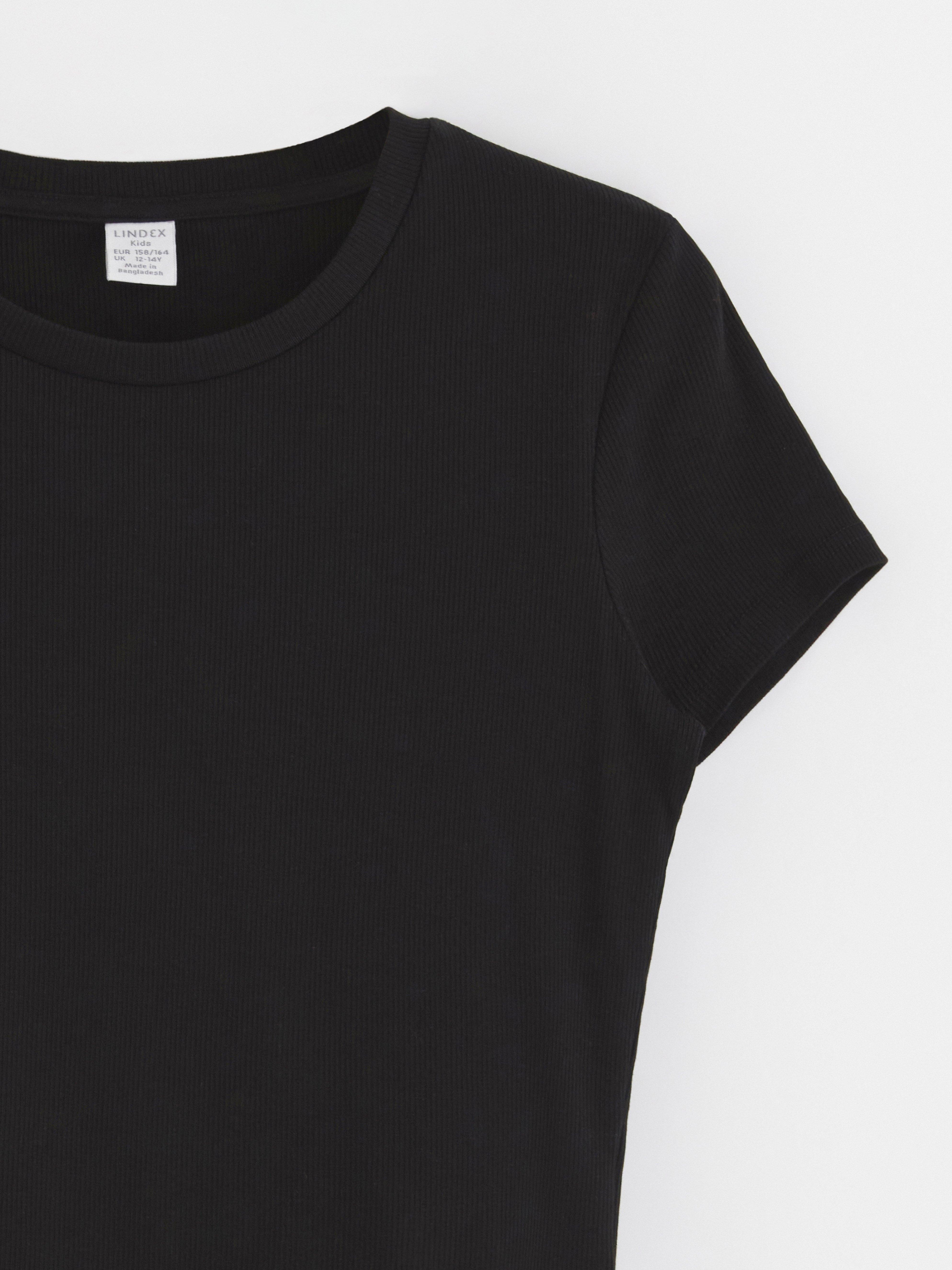 T-shirt - Børn - Sort