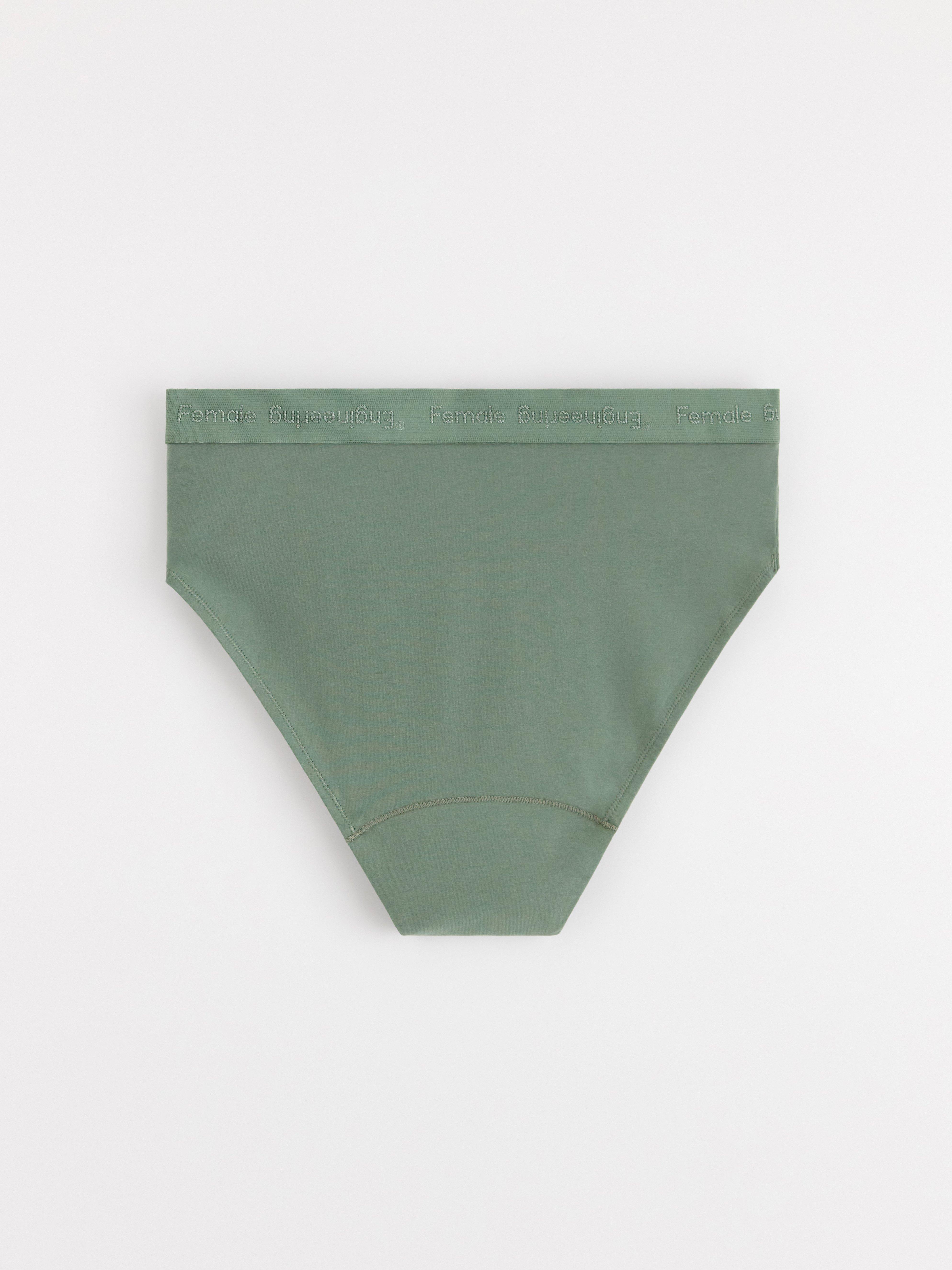 Period Proof Underwear - Female Engineering - Green