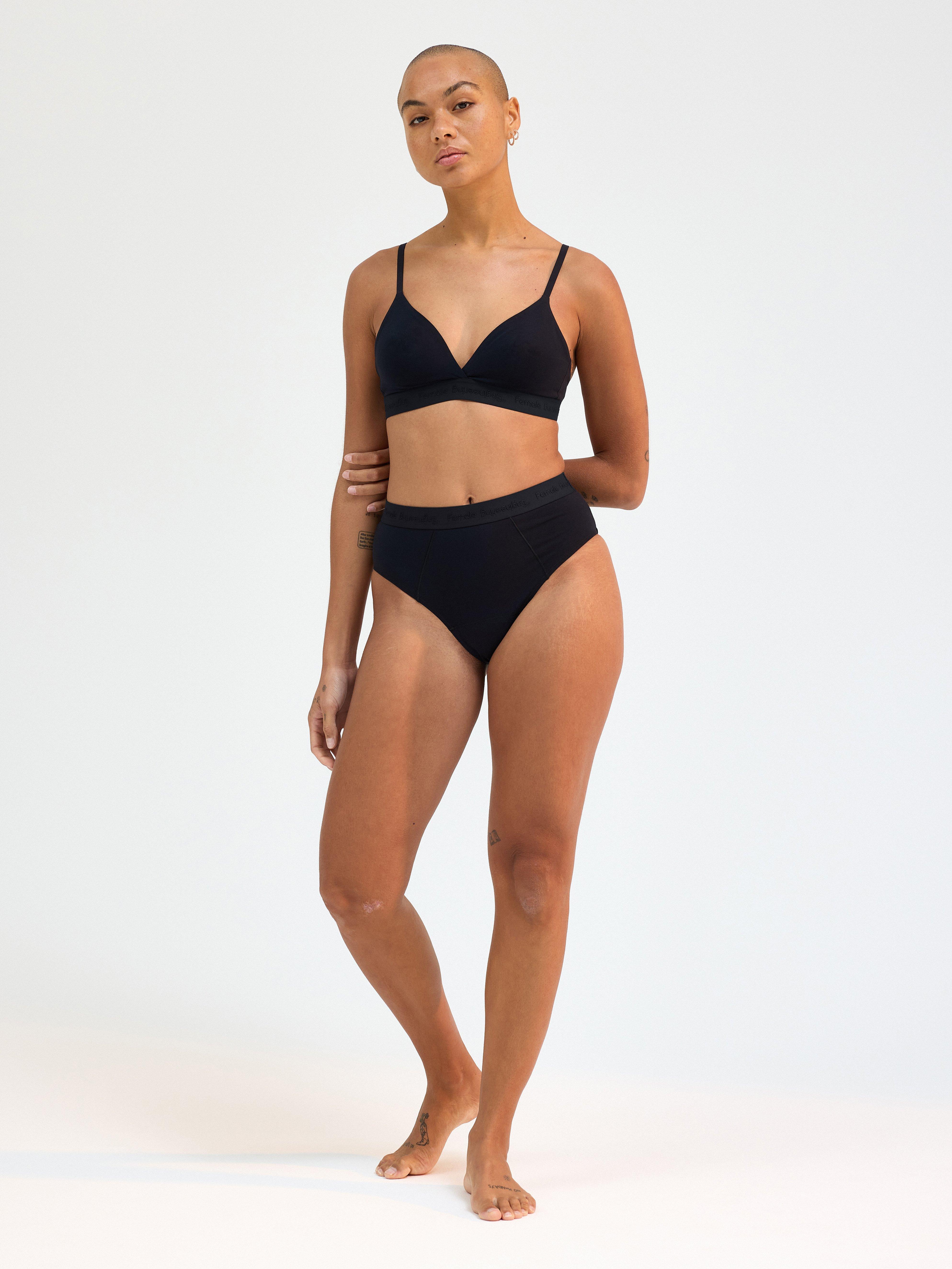 Period Proof Underwear - Female Engineering - Black