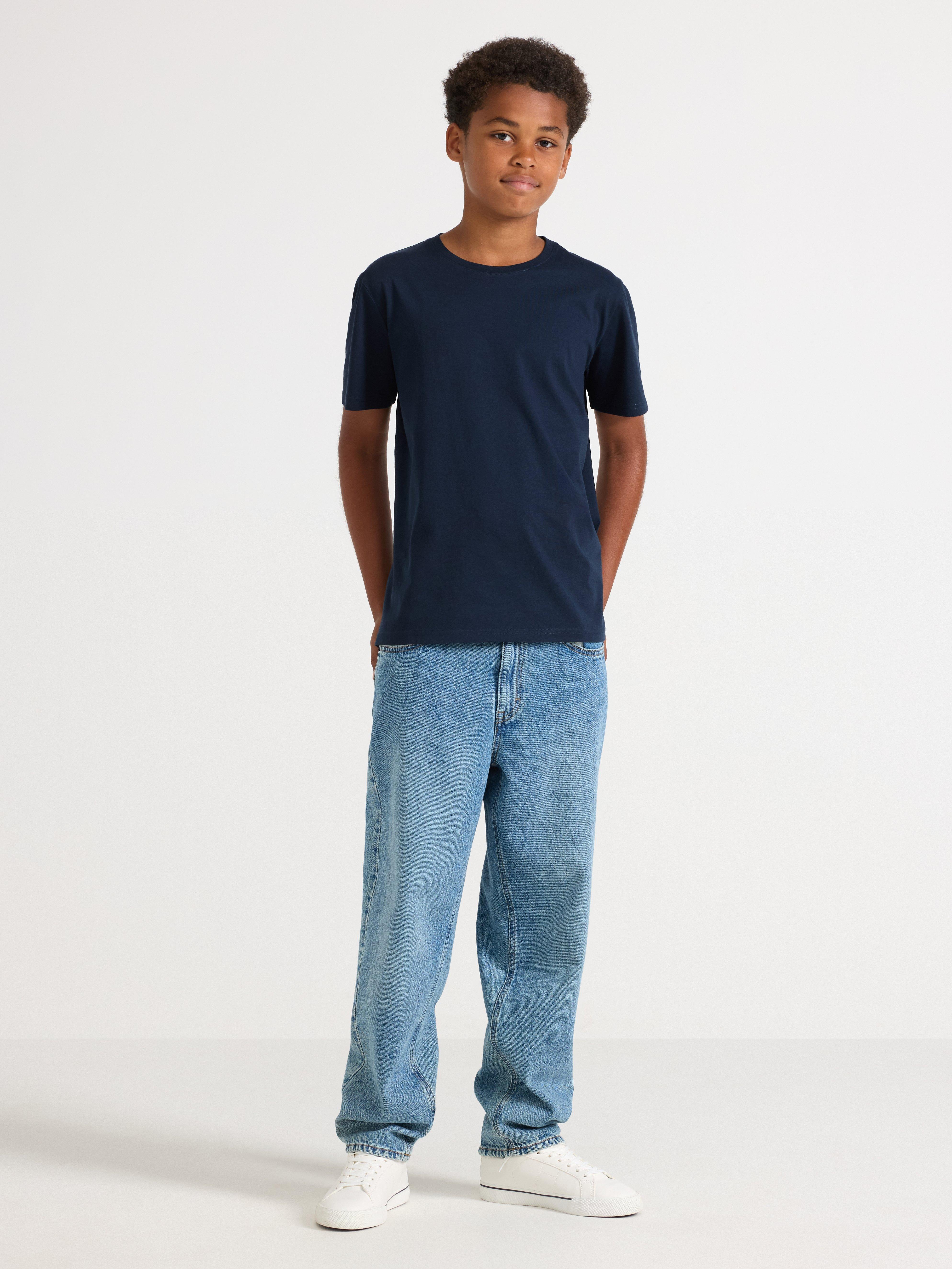 T-shirt - Børn - Blå