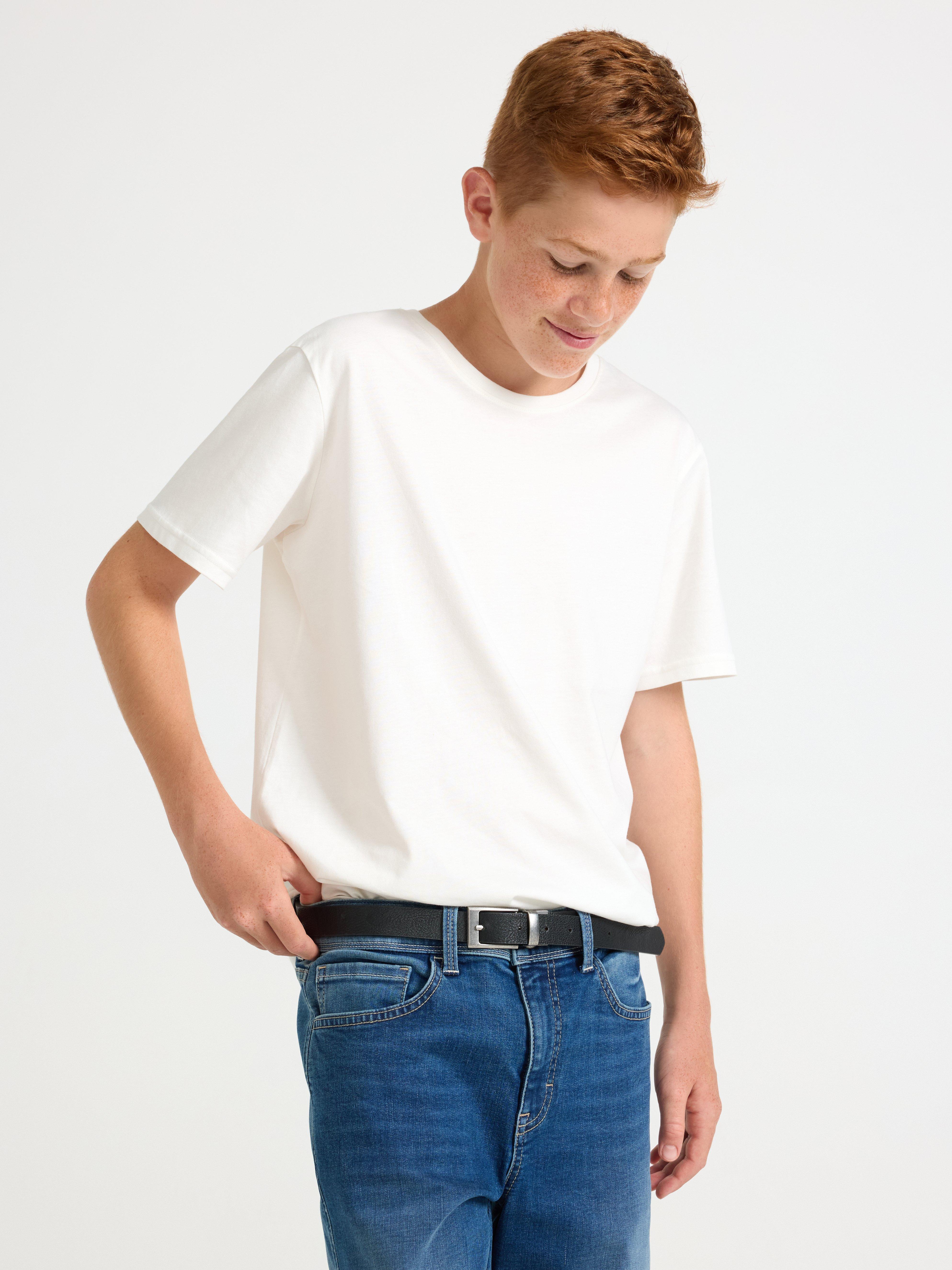 T-shirt - Barn - Vit