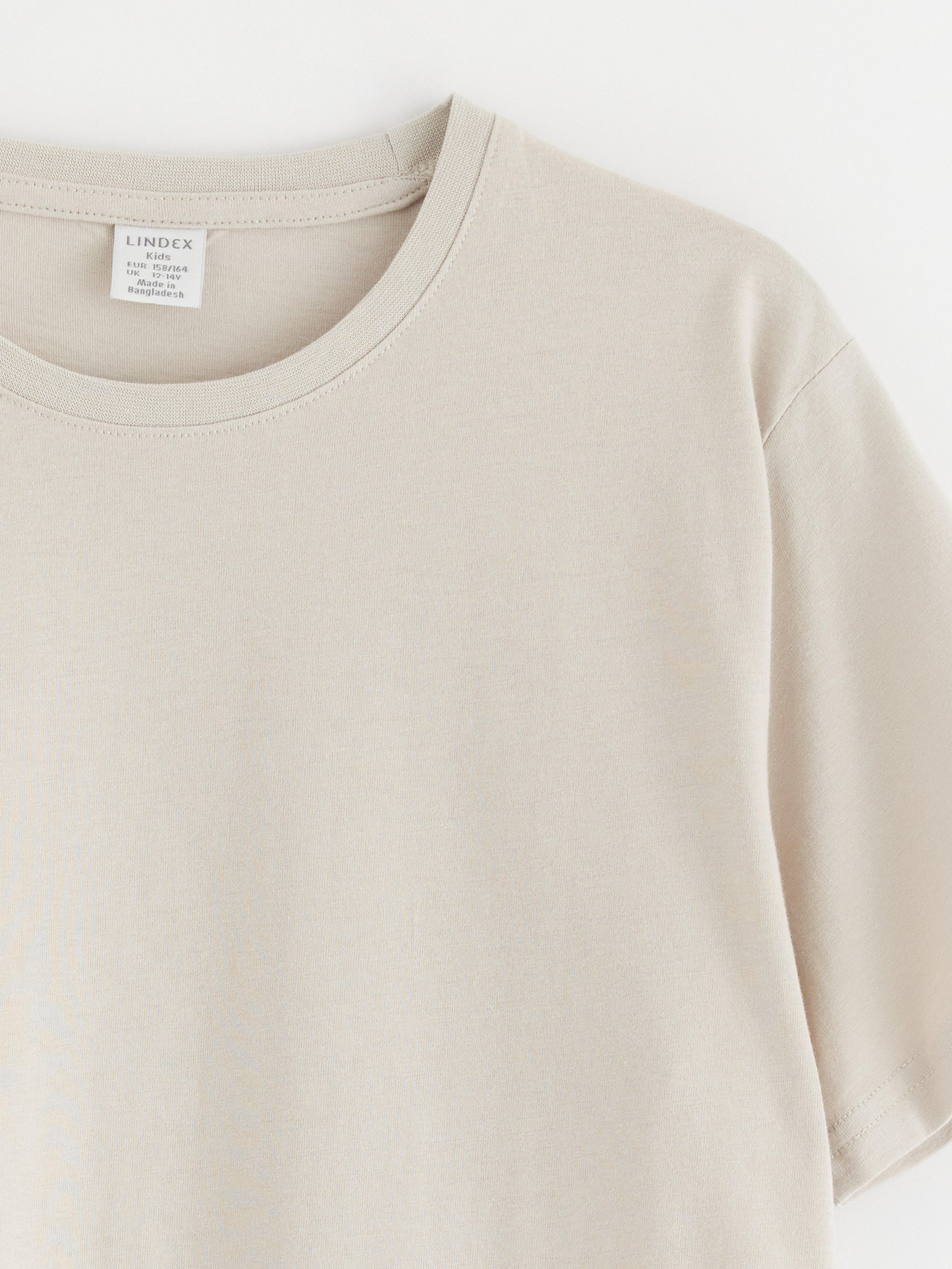 T-shirt - Børn - Beige