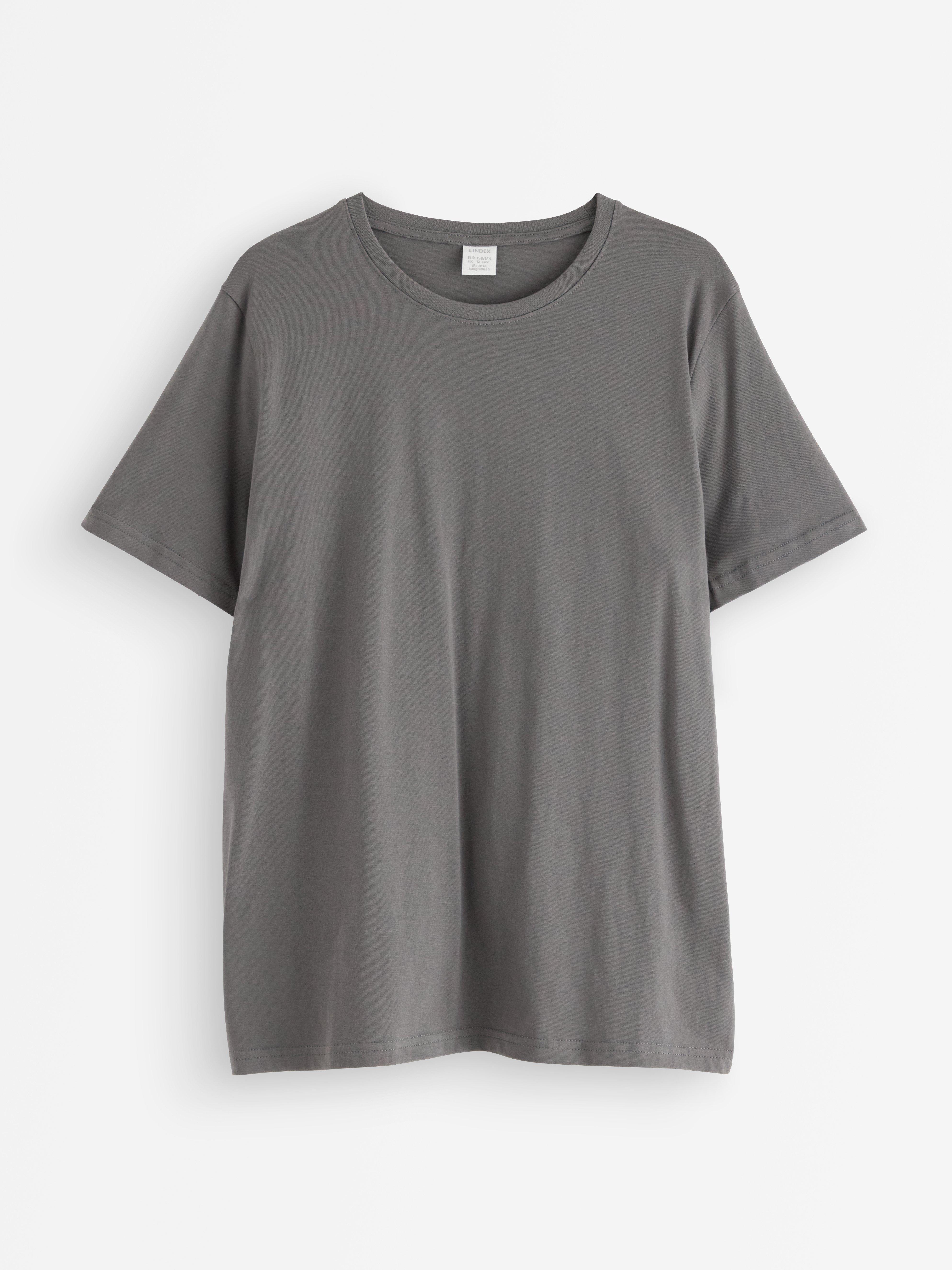 T-shirt - Børn - Grå