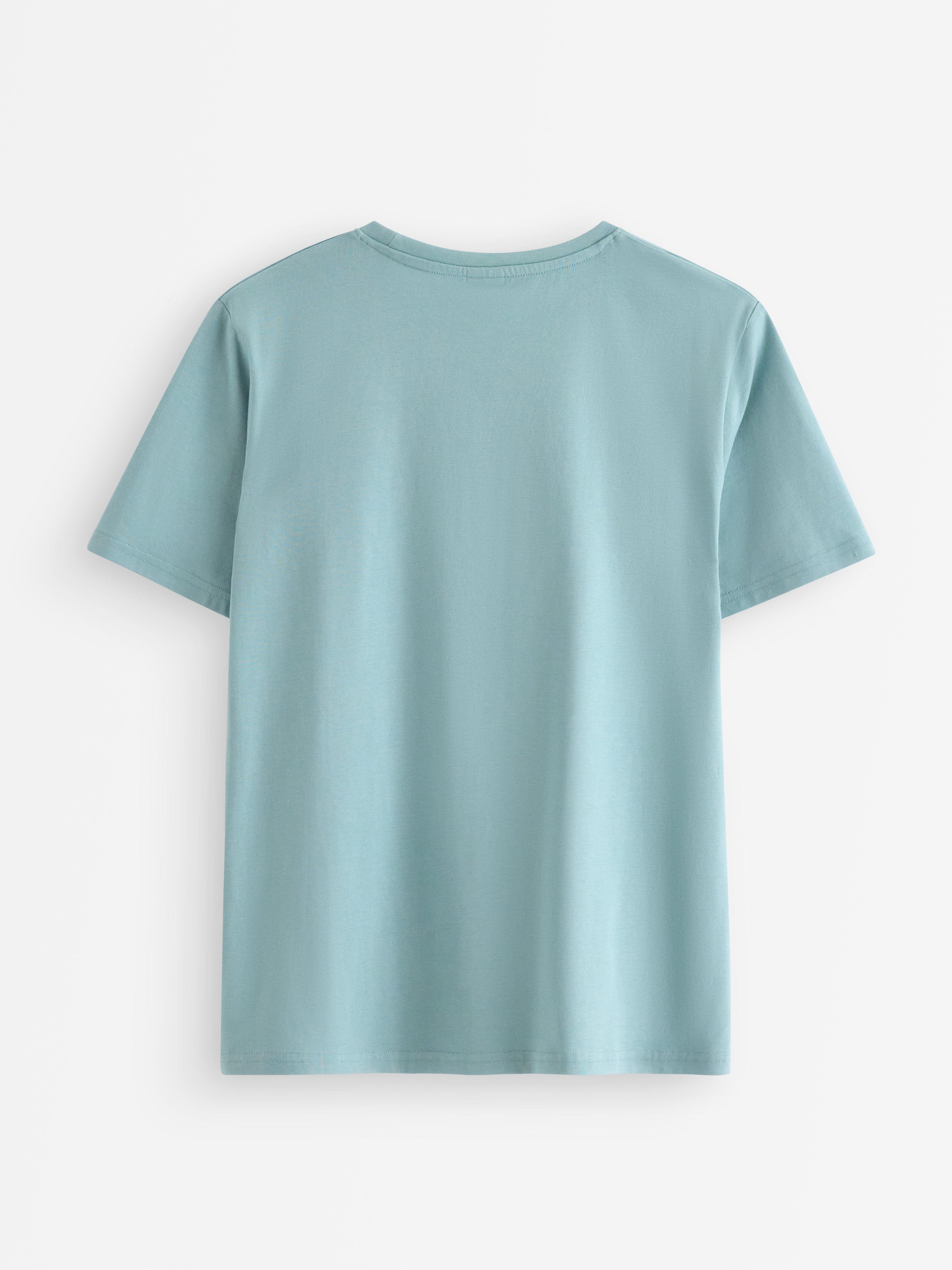T-shirt - Børn - Turkis