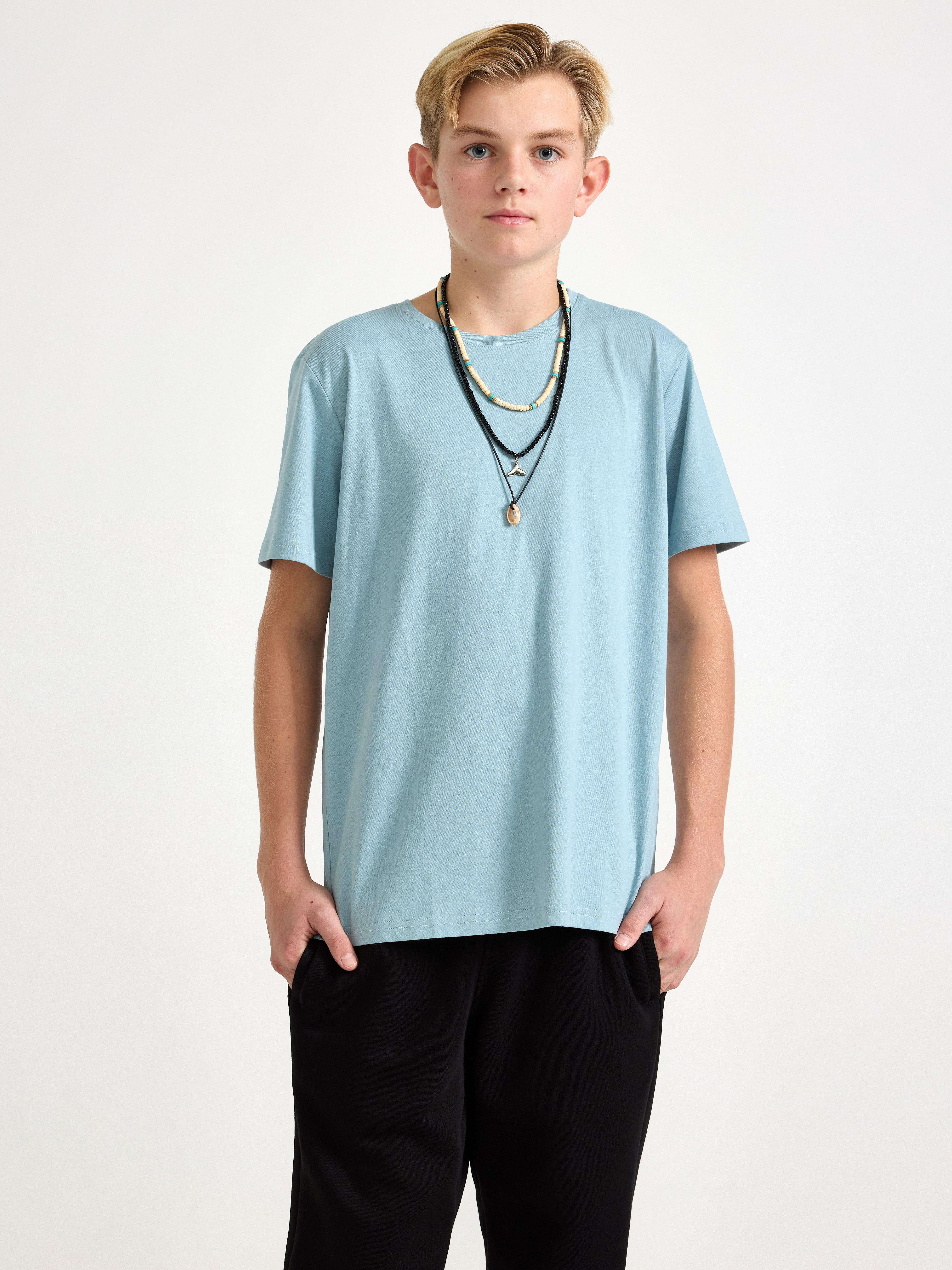 T-shirt - Kids Wear - Turquoise