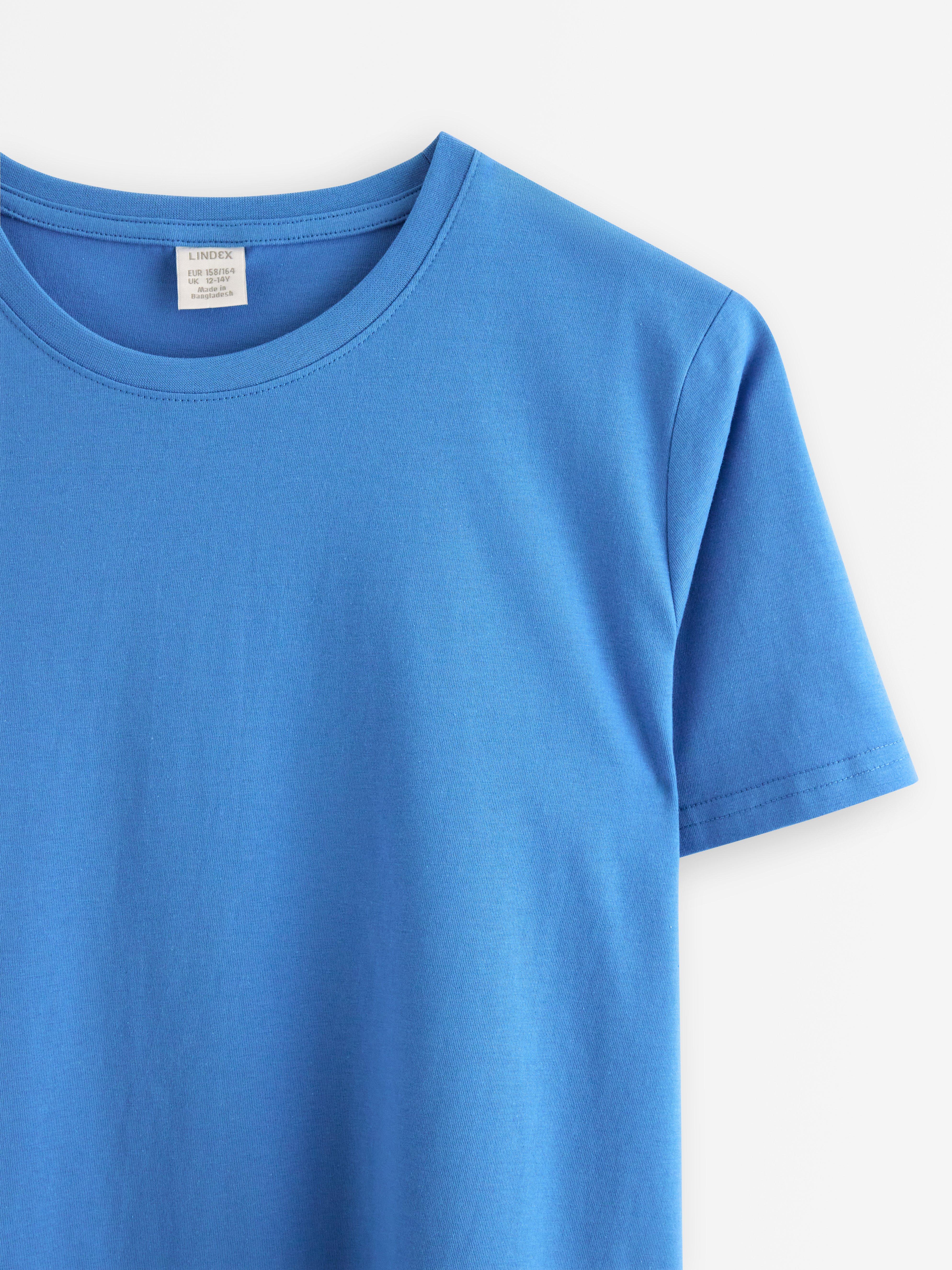 T-shirt - Børn - Blå
