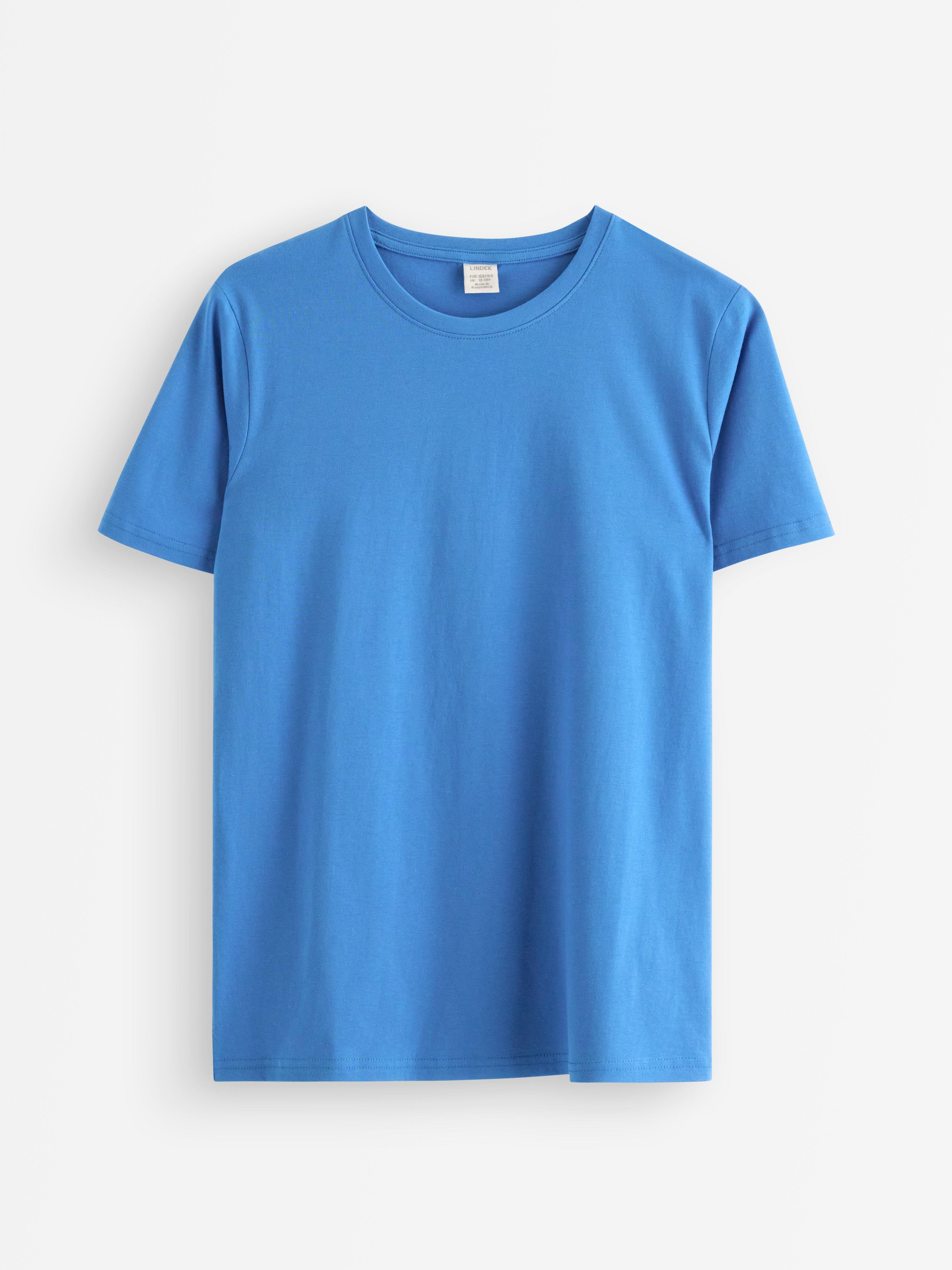 T-shirt - Børn - Blå
