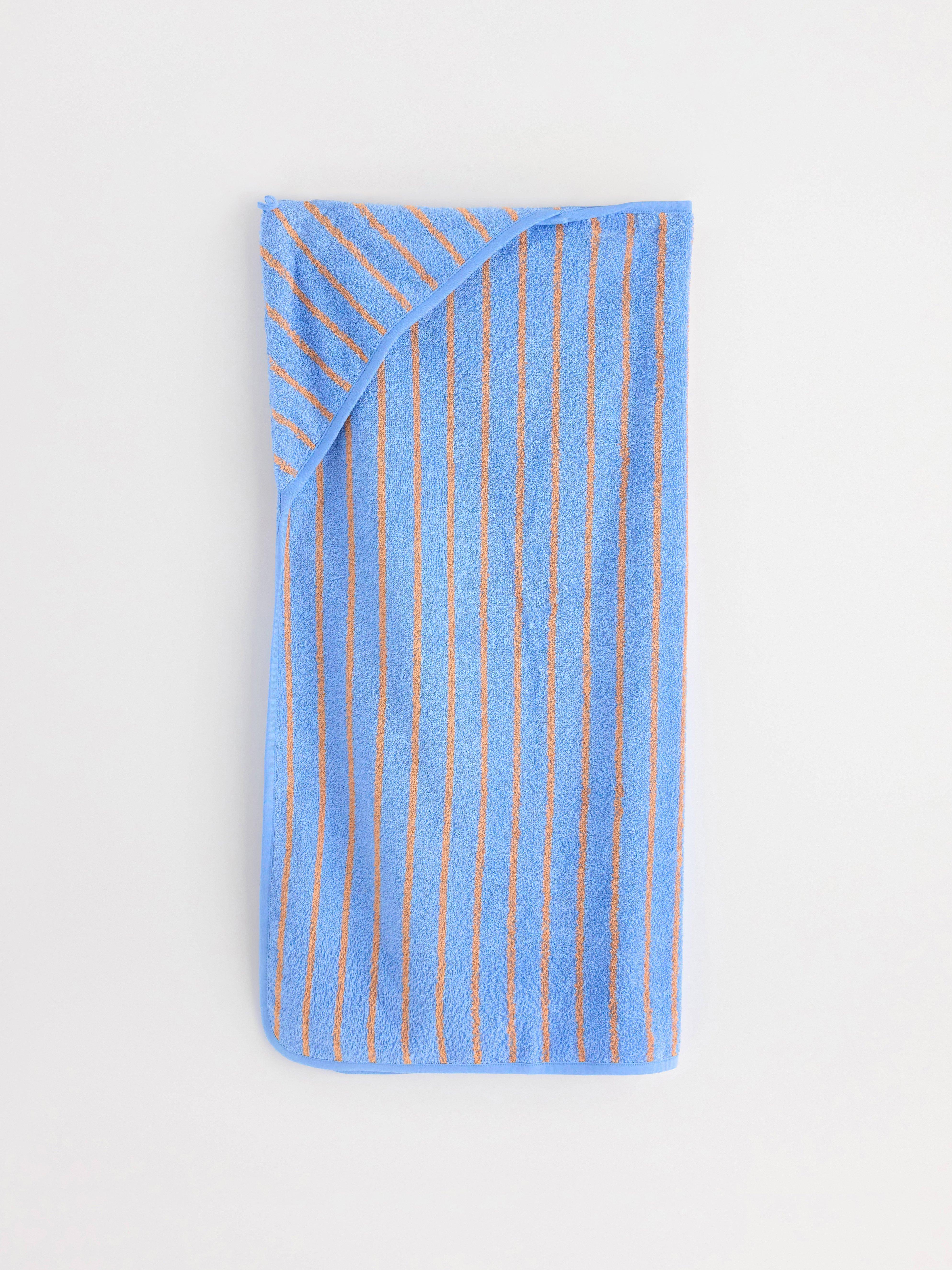 Handduk - Barn - Blå