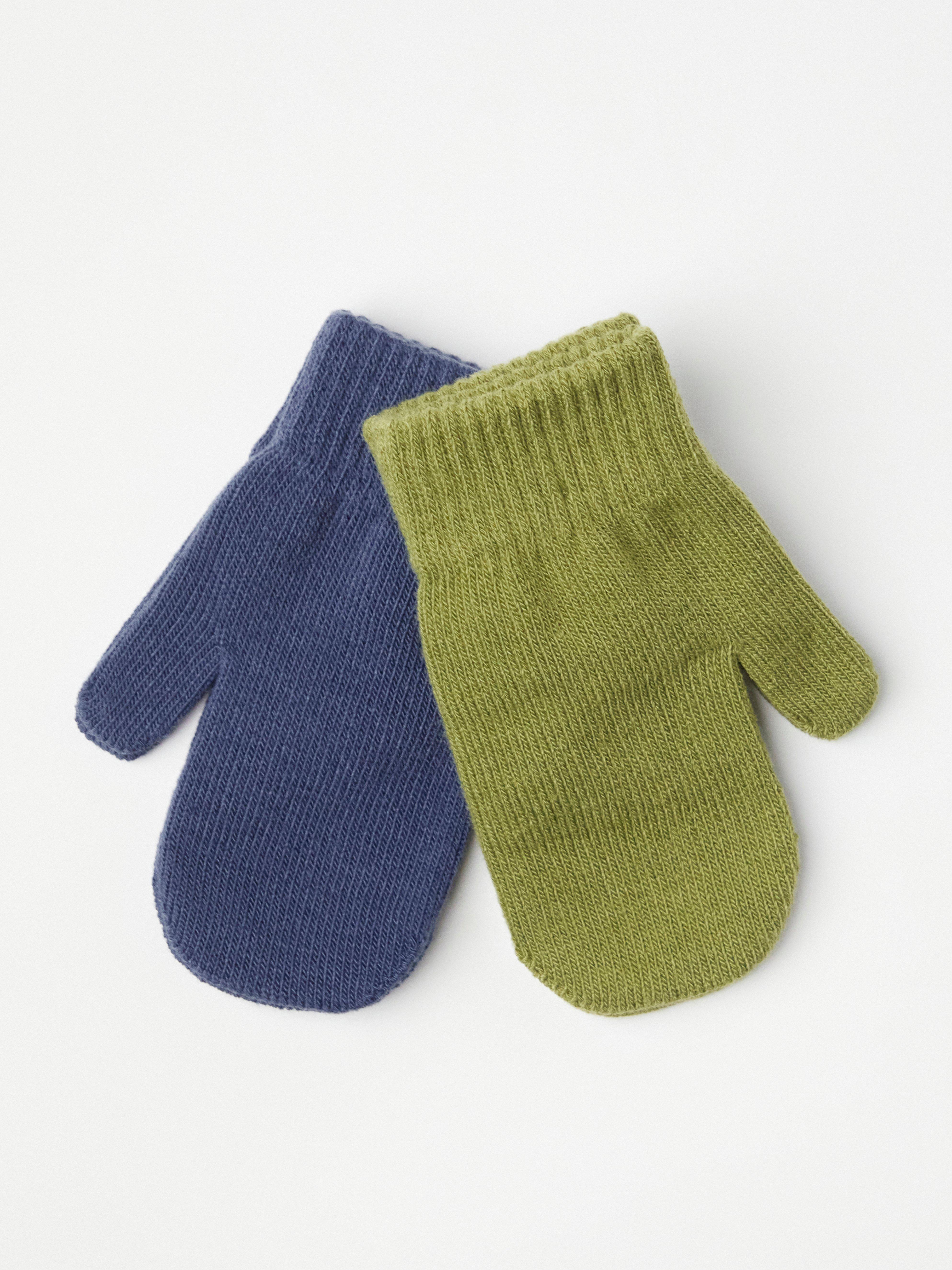 Mittens - Kids Wear - Green