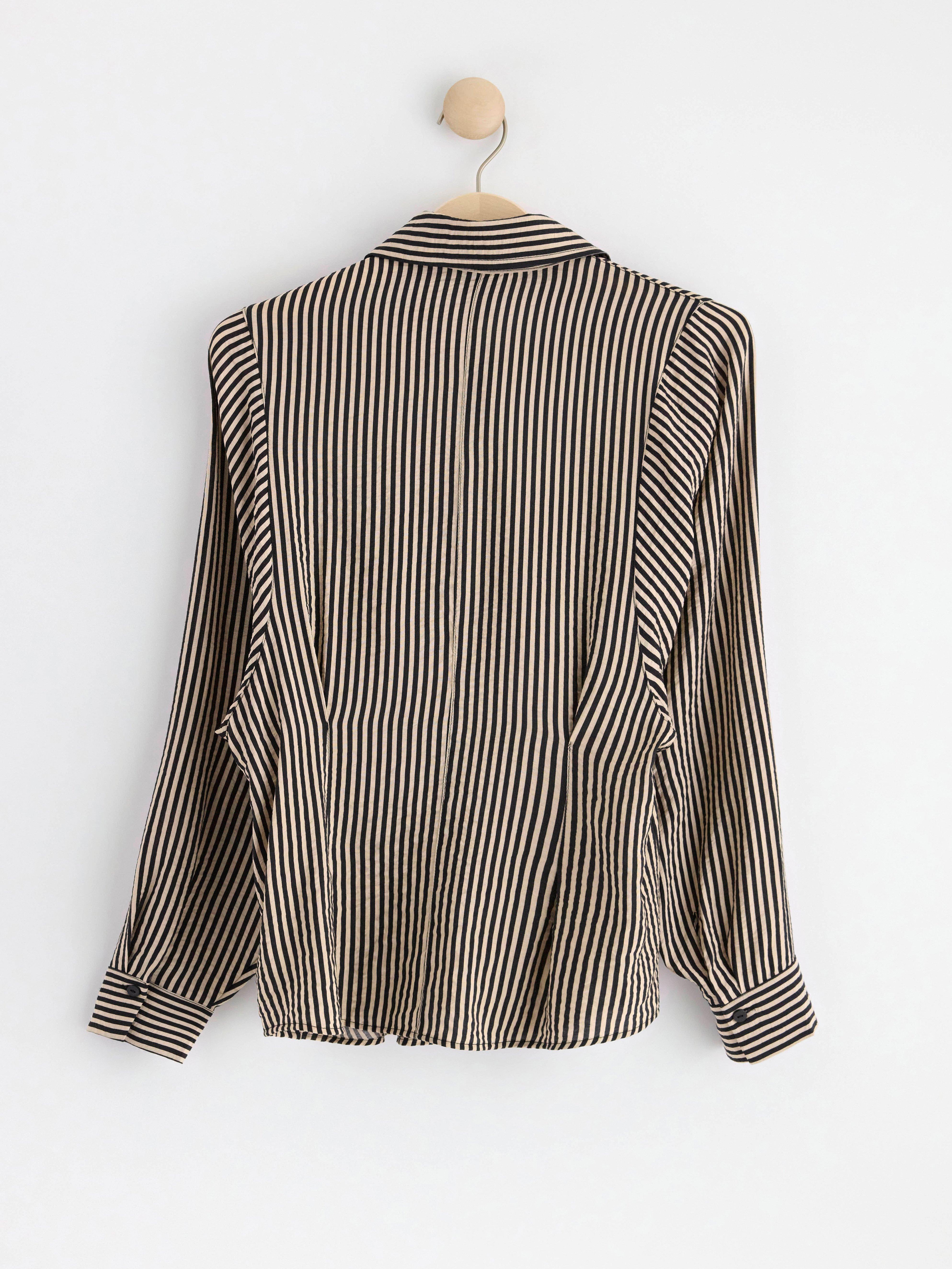 Bluse - Dame - Beige