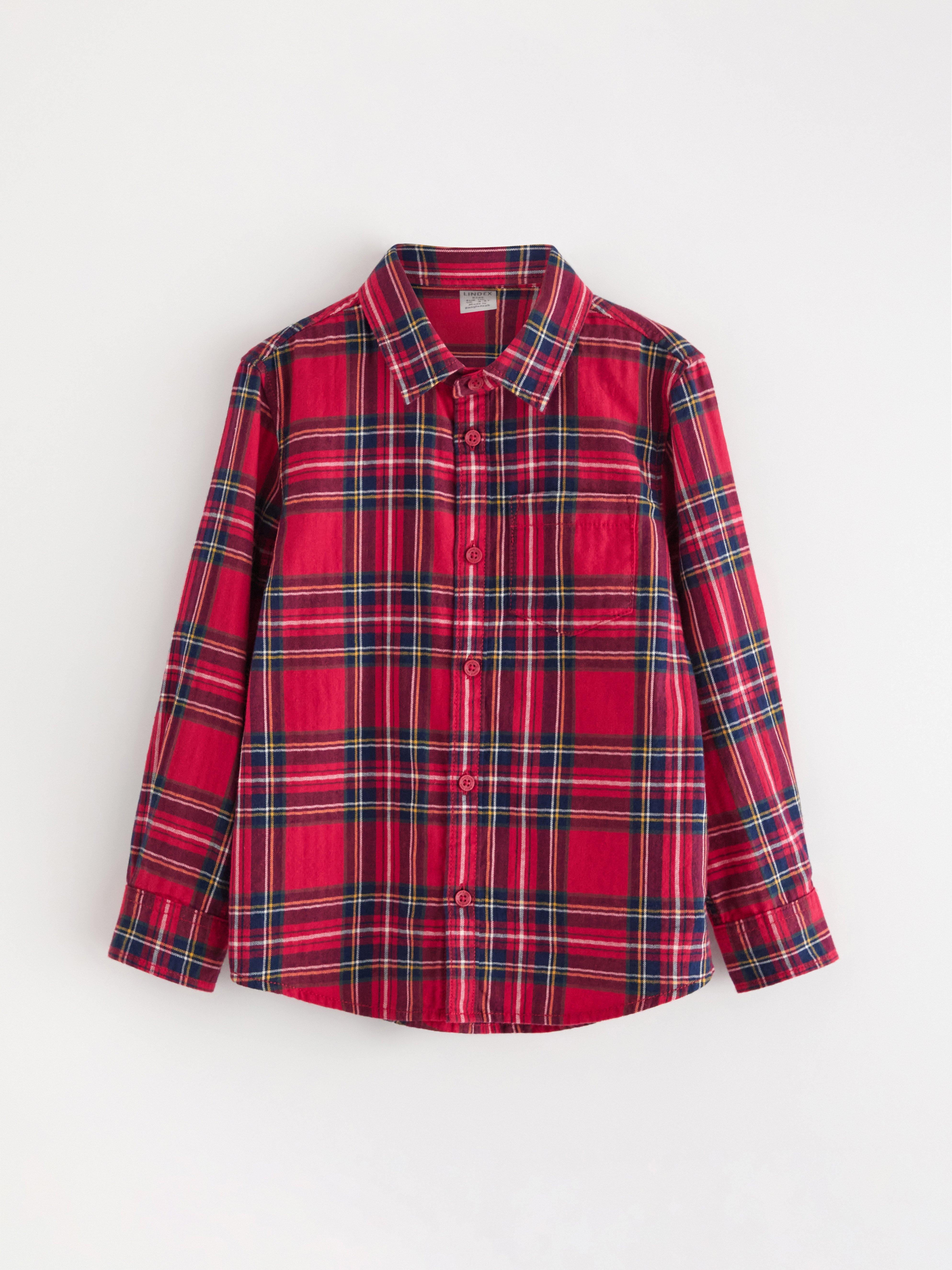 Skjorta - Barn - Röd