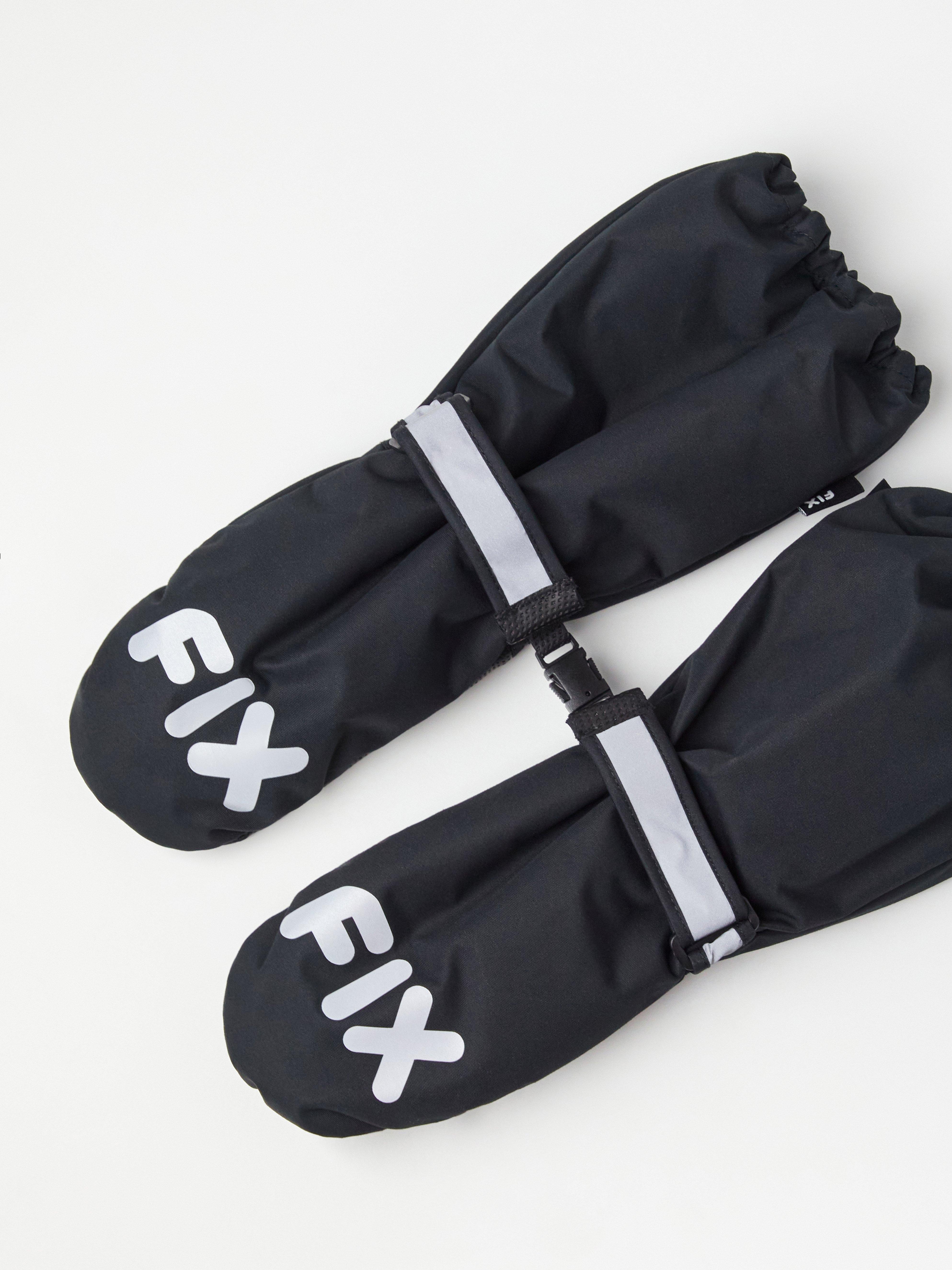 Ski Mittens - Kids Wear - Black