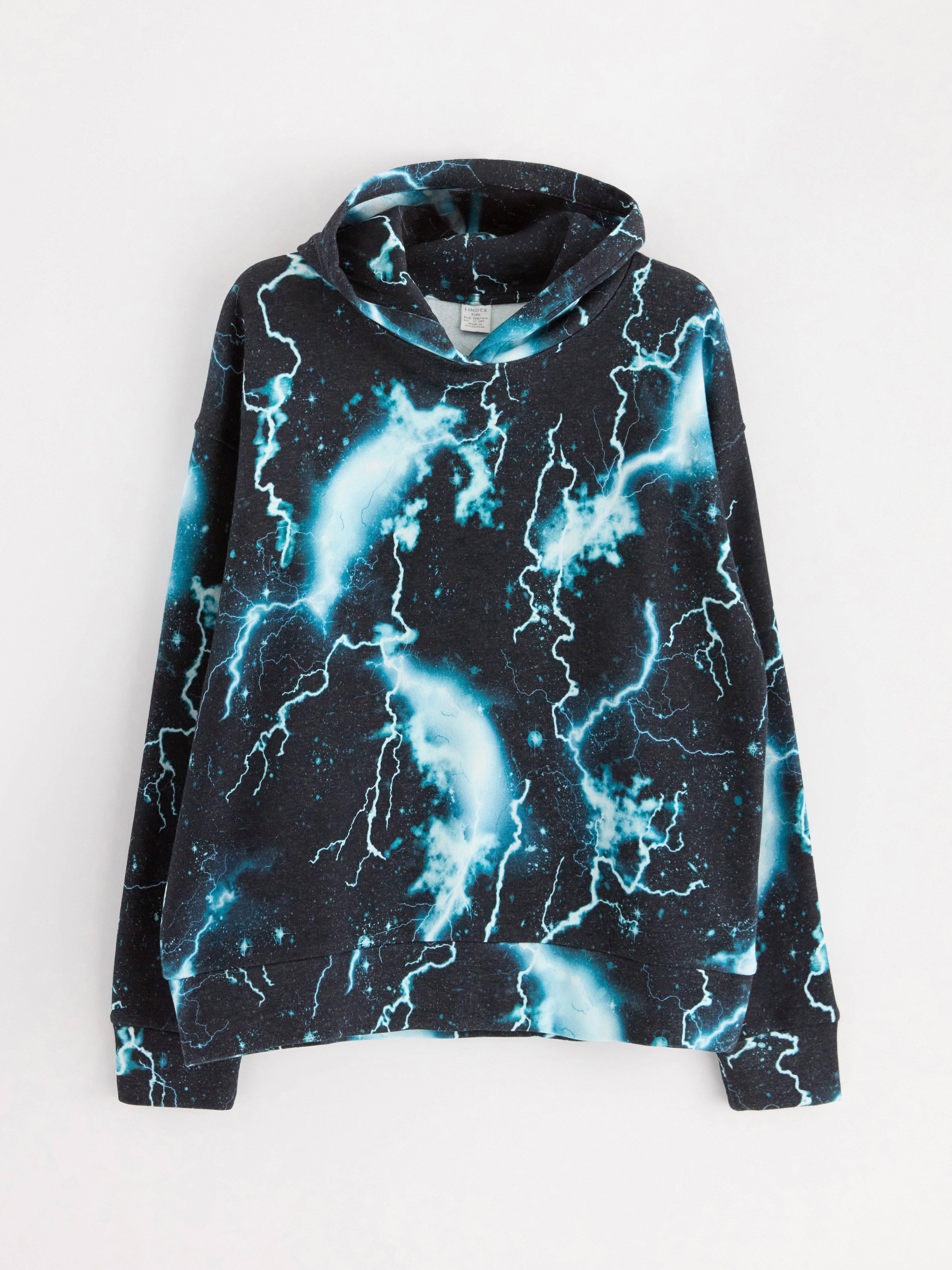 Hooded Sweatshirt - Kids Wear - Turquoise