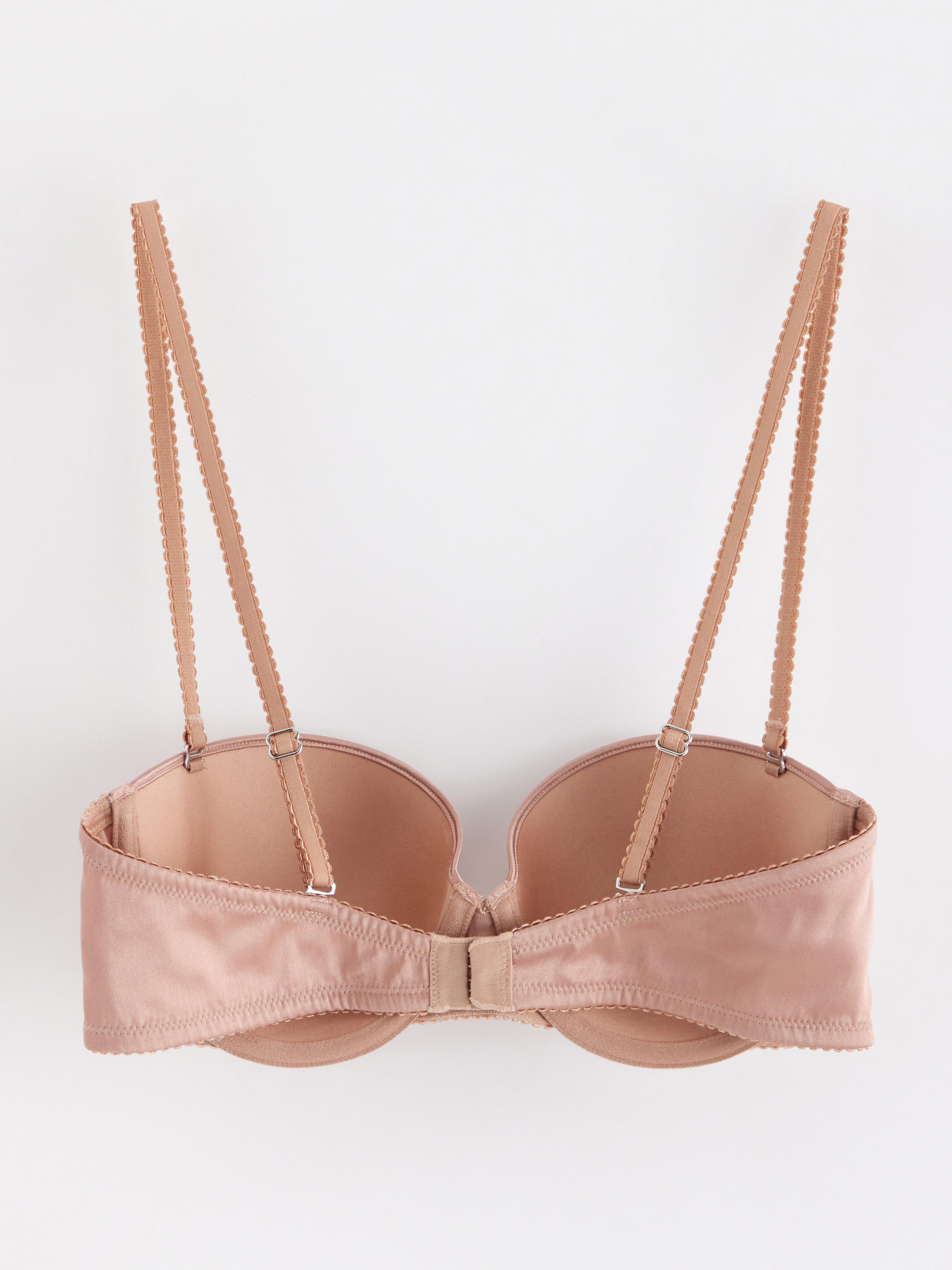 Balconette Bra - Lingerie - Beige