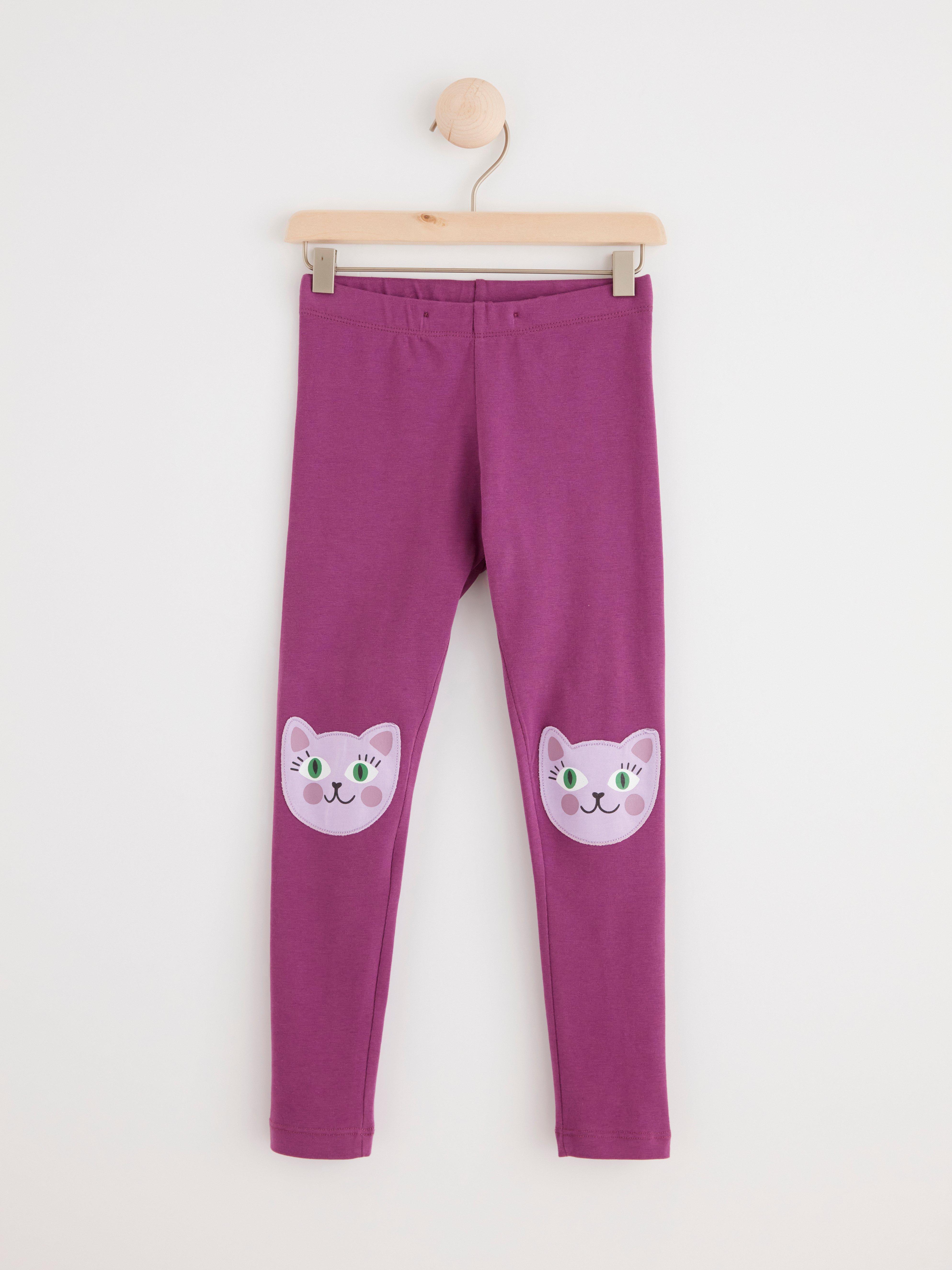 Leggings - Barn - Lilla