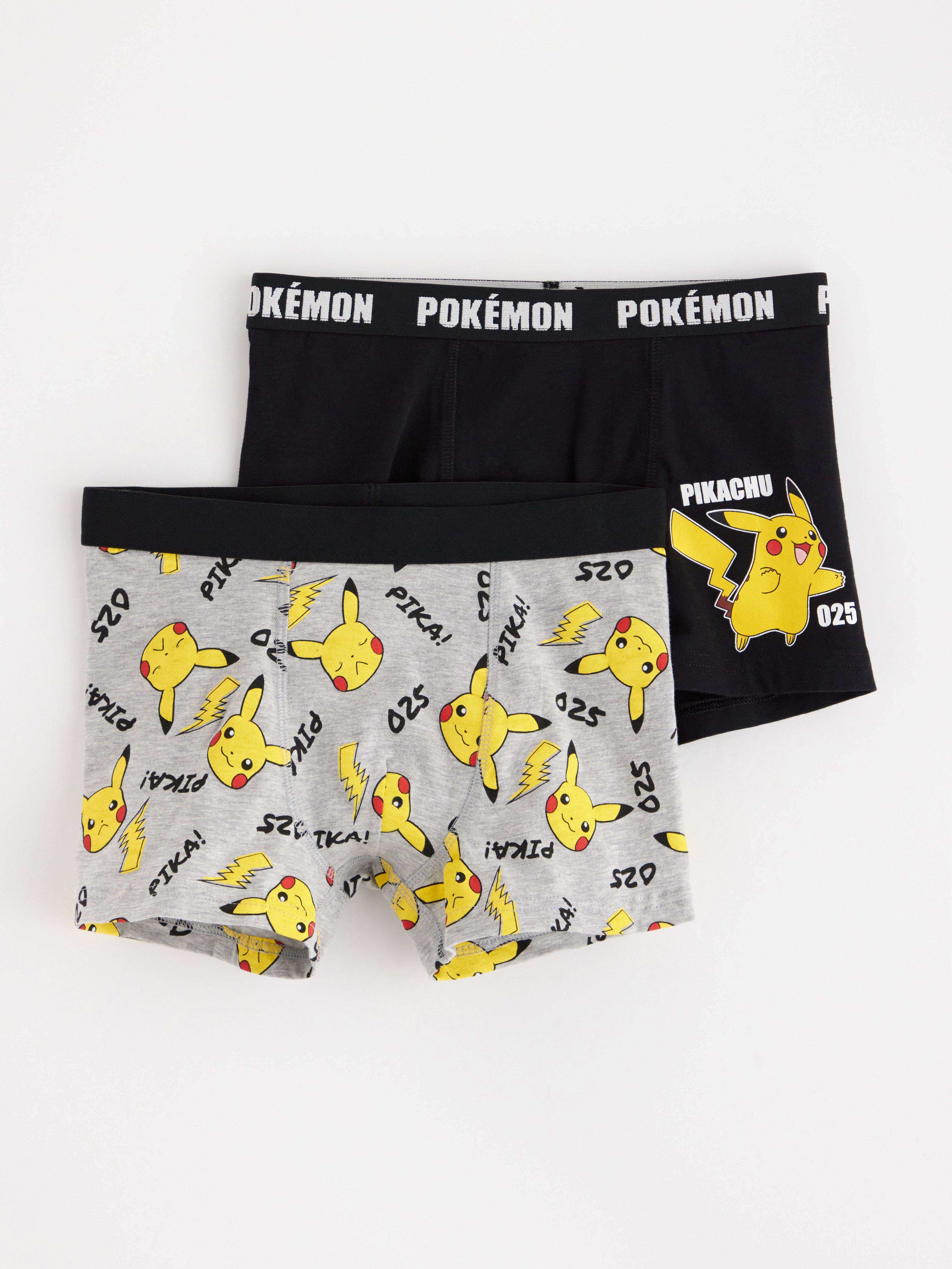 Pack de 5 boxers em algodão Pokémon Cor BRANCO - RESERVED - 4509I-00X
