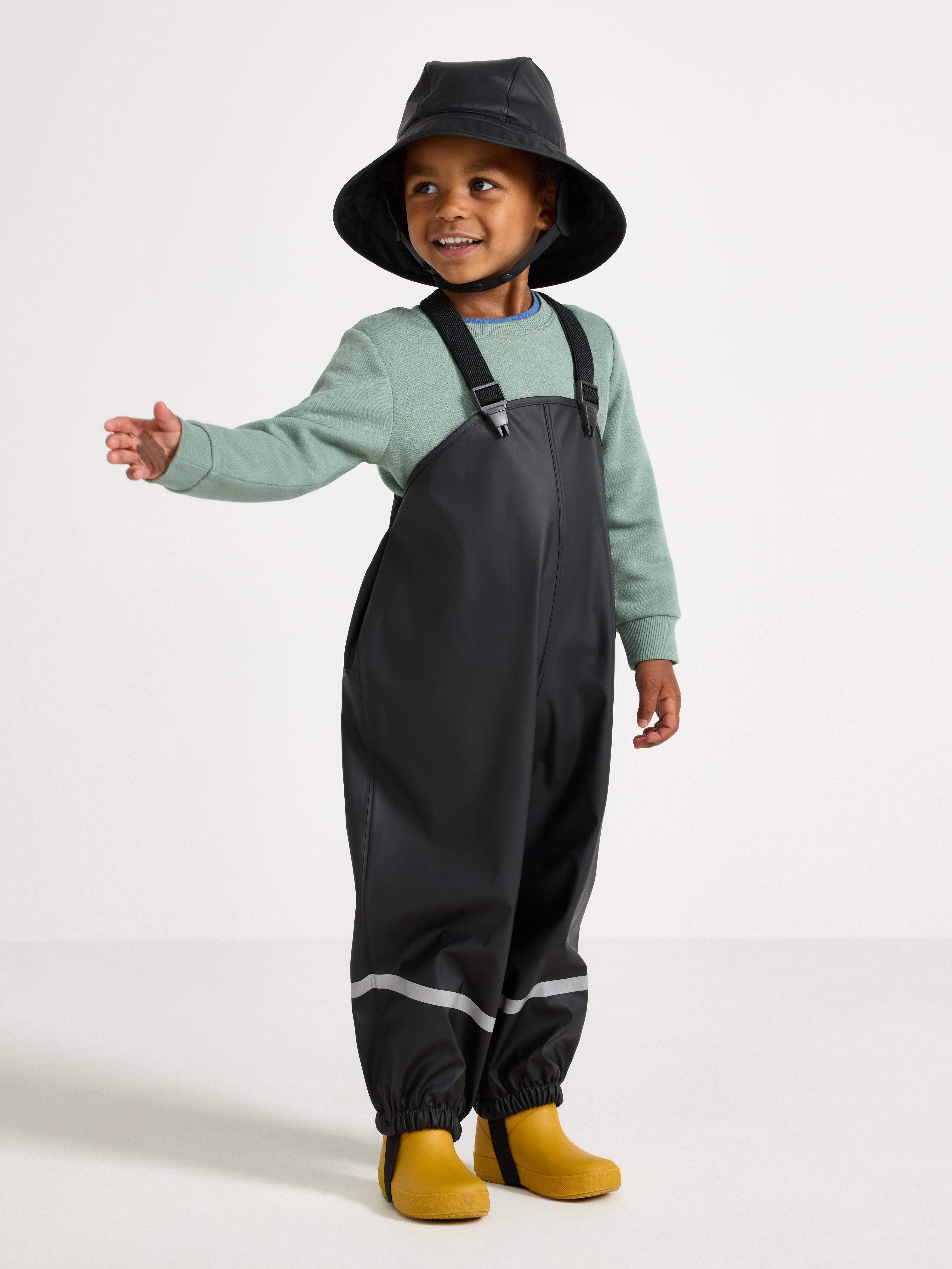 Rain Trousers - Kids Wear - Black