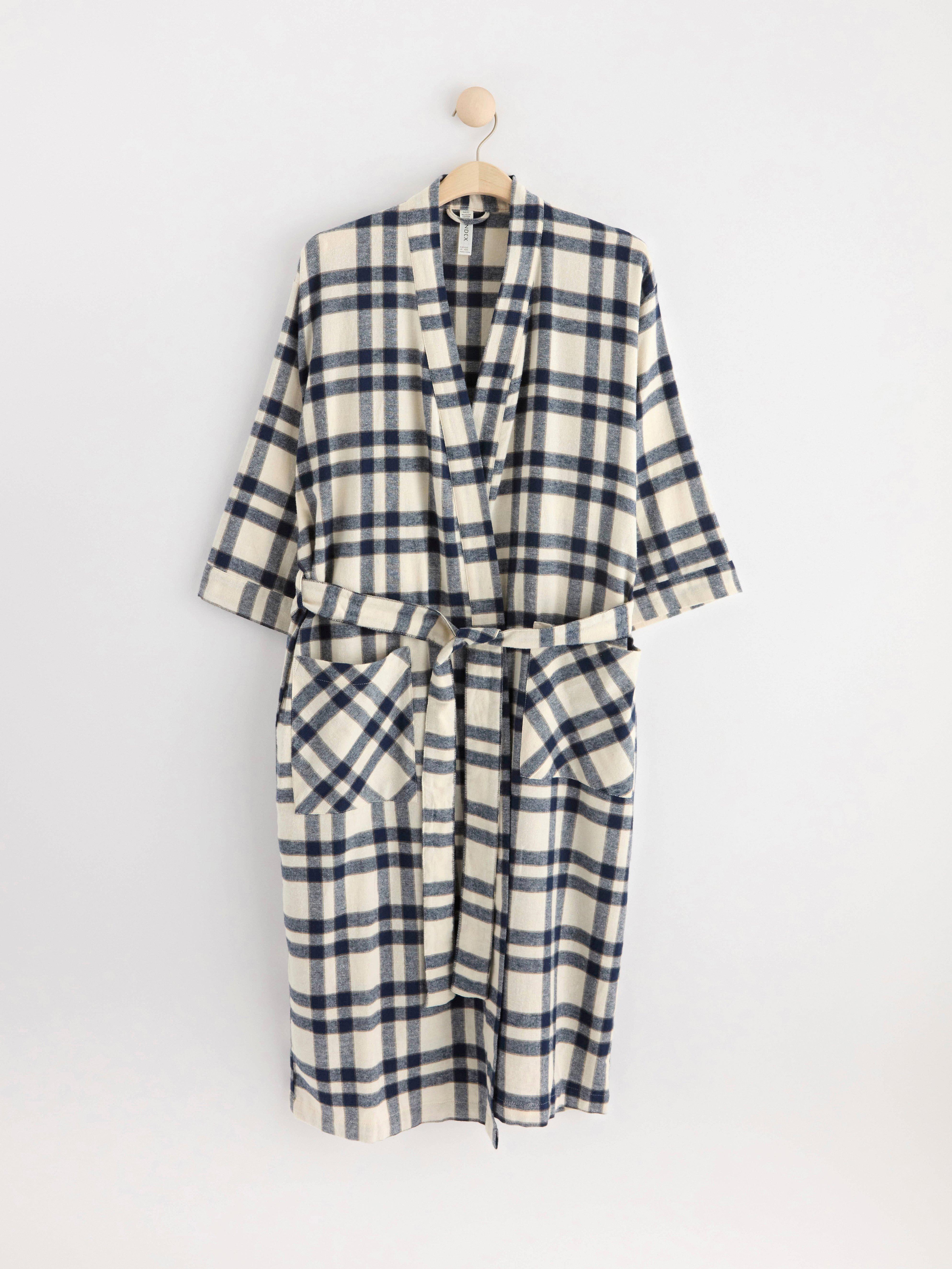 Morgonrock - Underkläder - Blå