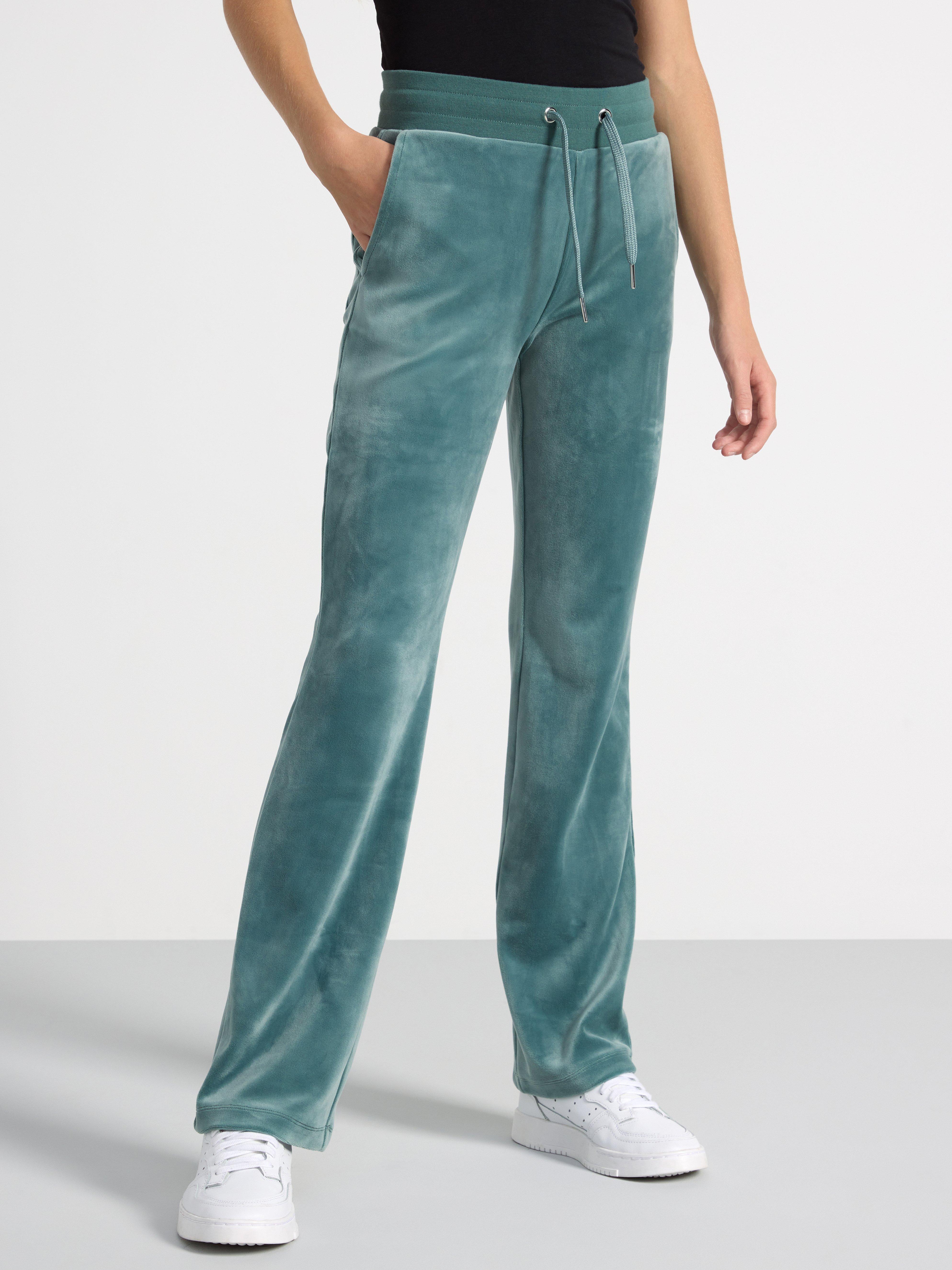 Lindex Leggings Flare Velour - Bottoms 