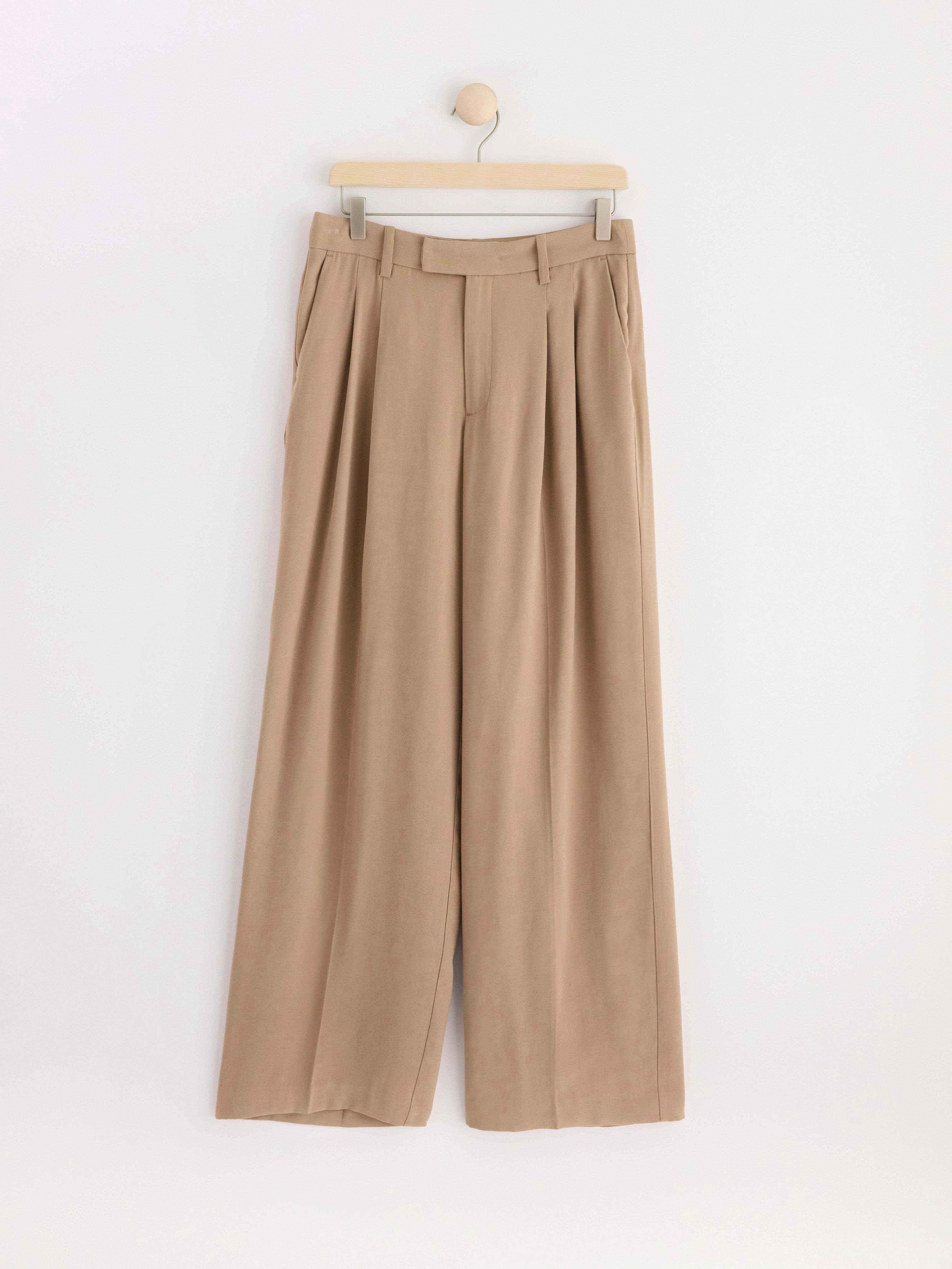 Trousers - Womens Wear - Brown