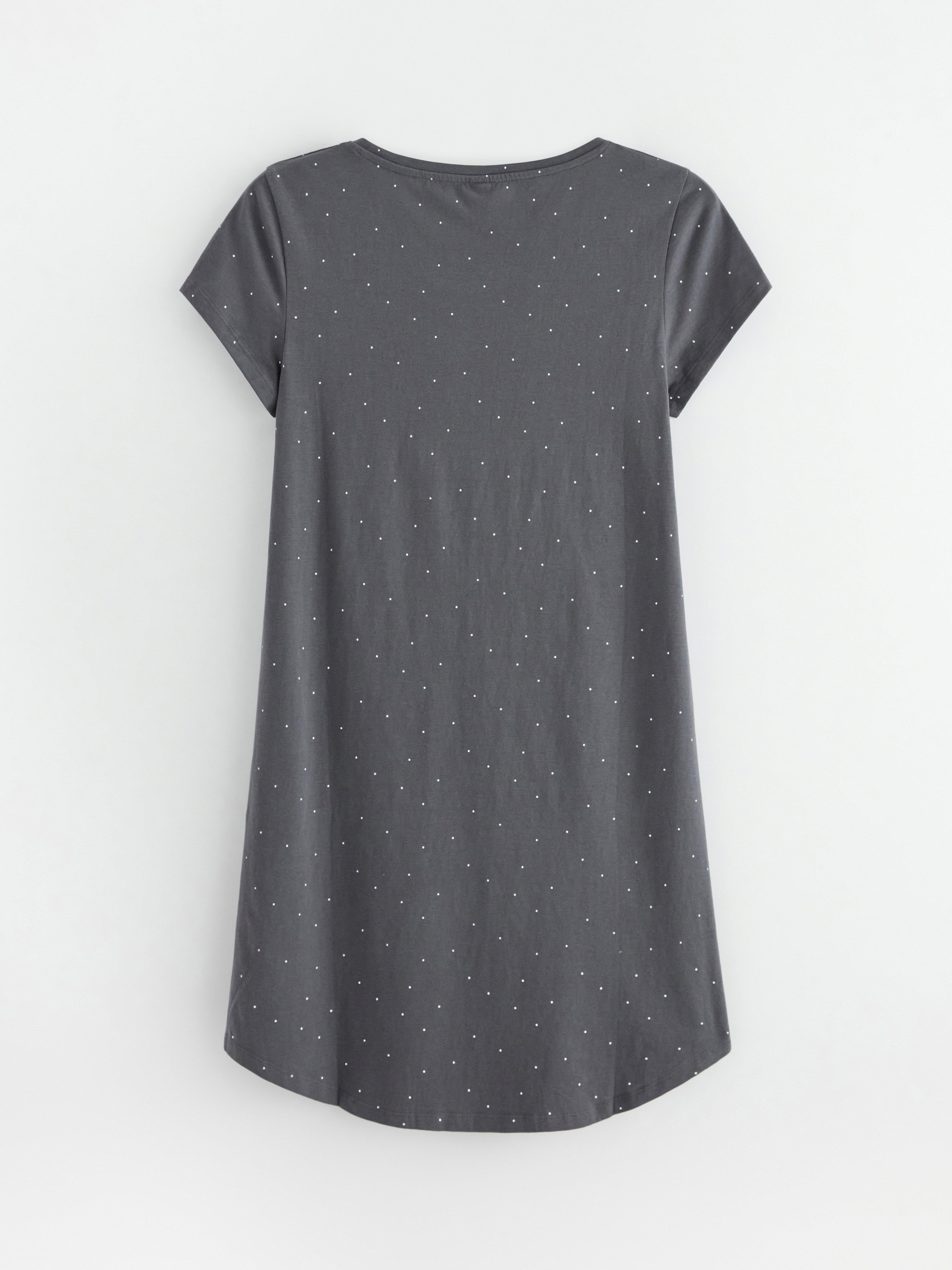 Night Dress - Lingerie - Grey