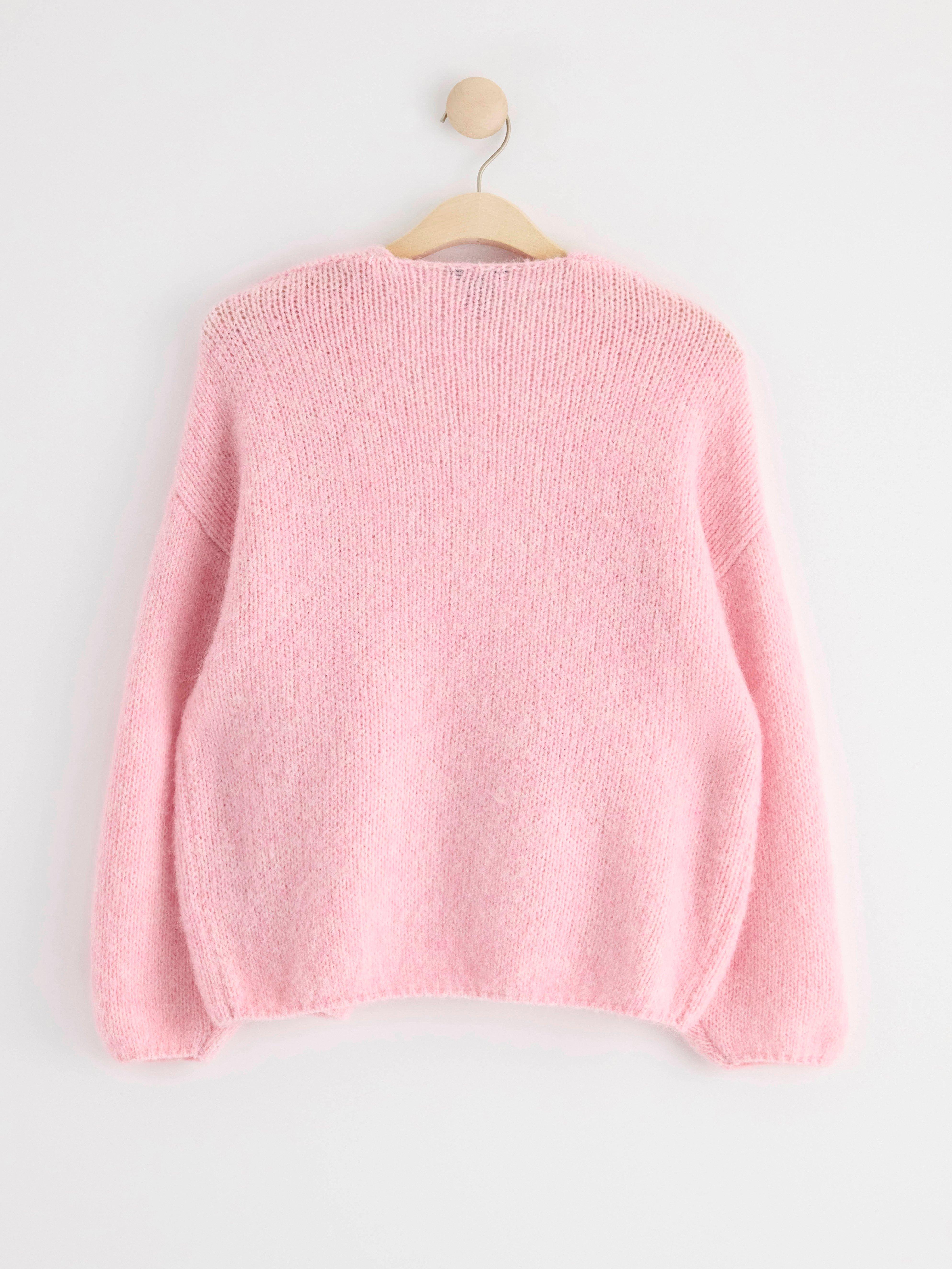 トップス Supreme Textured Knotted Cardigan Pink Supreme Textured Knotted Cardigan Pink