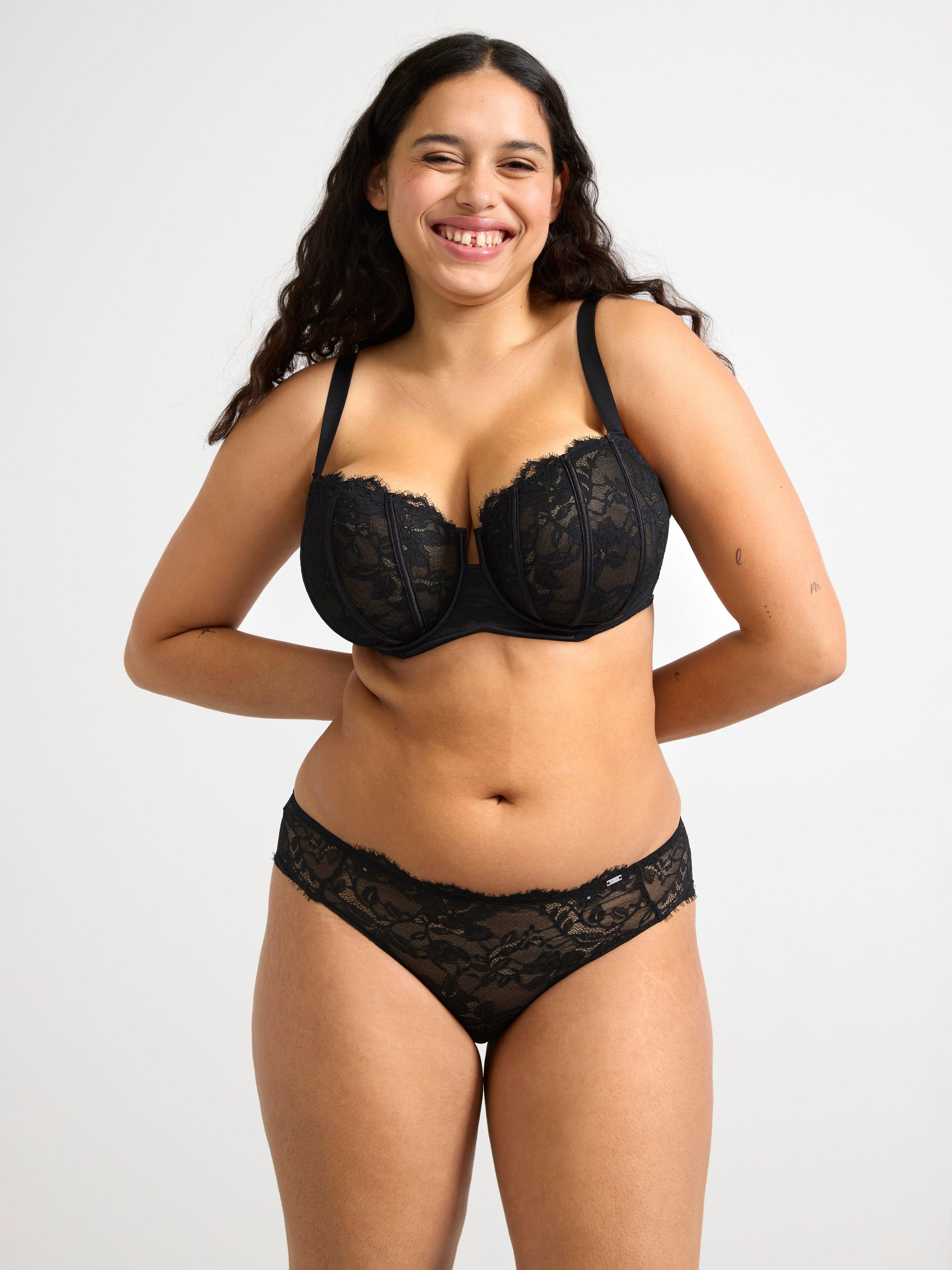 Unpadded Bra - Lingerie - Black