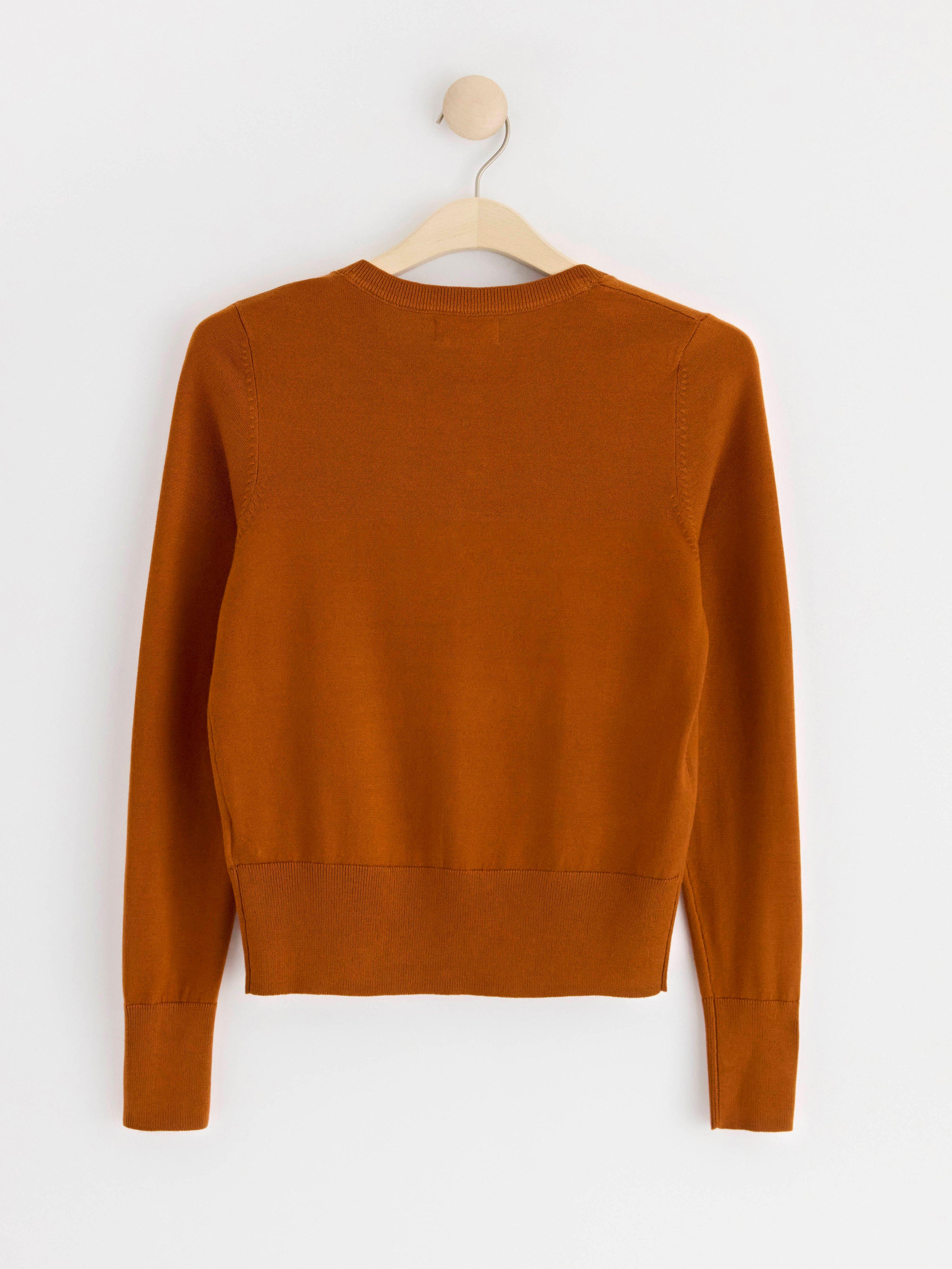 Cardigan - Womens Wear - Brown