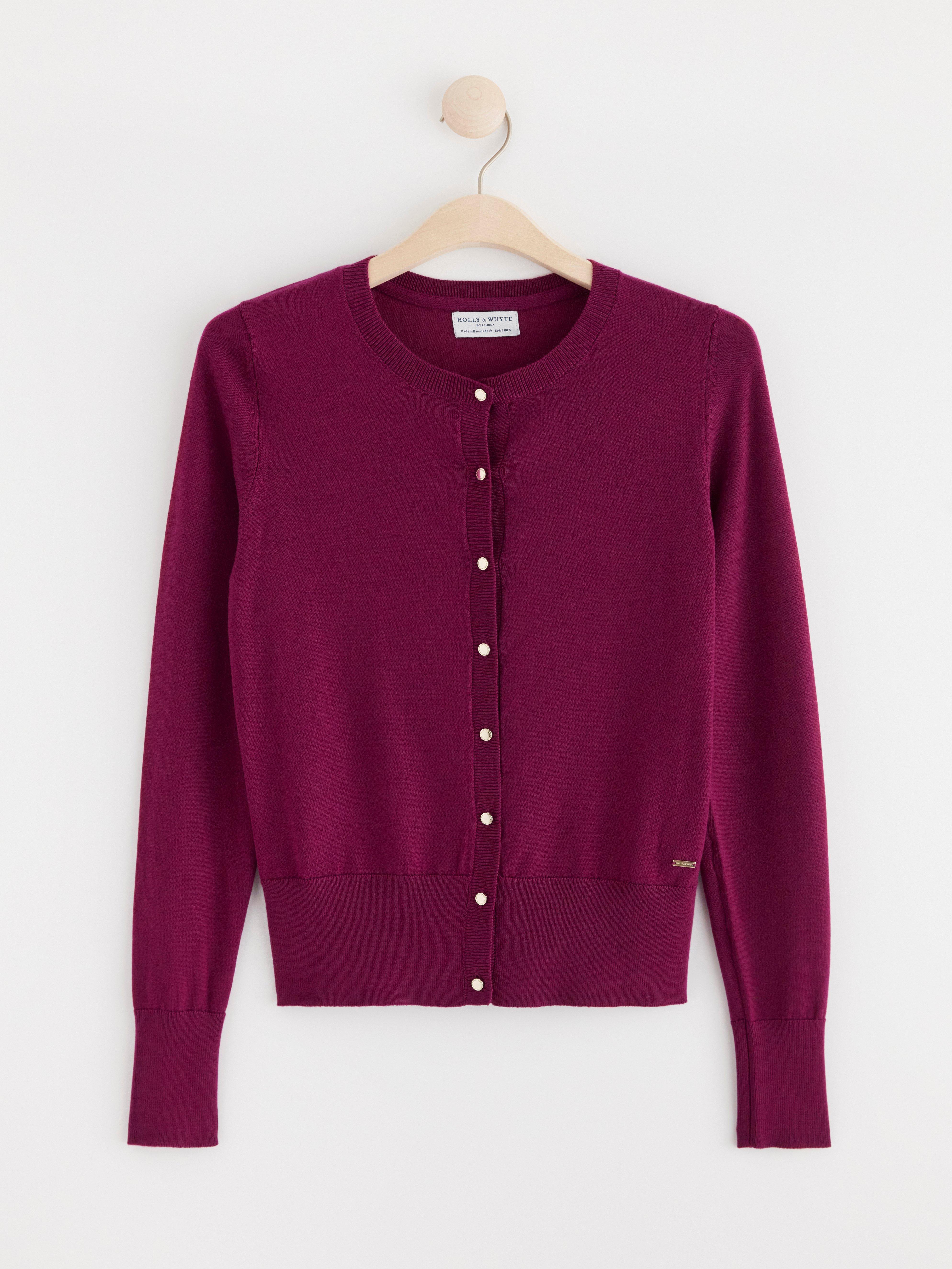 Neuletakki - Naiset - Punainen