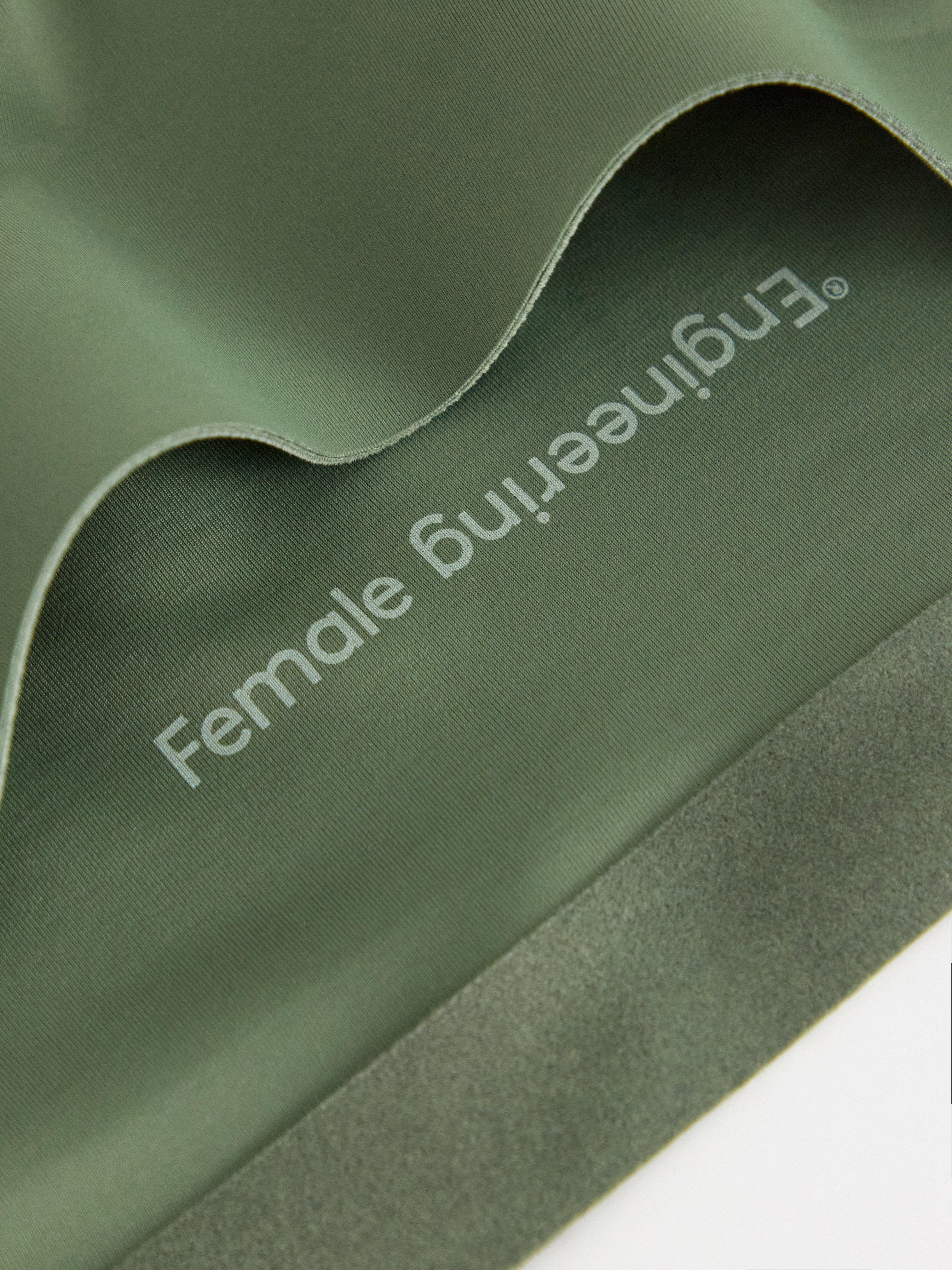 Unpadded Bra - Female Engineering - Khaki