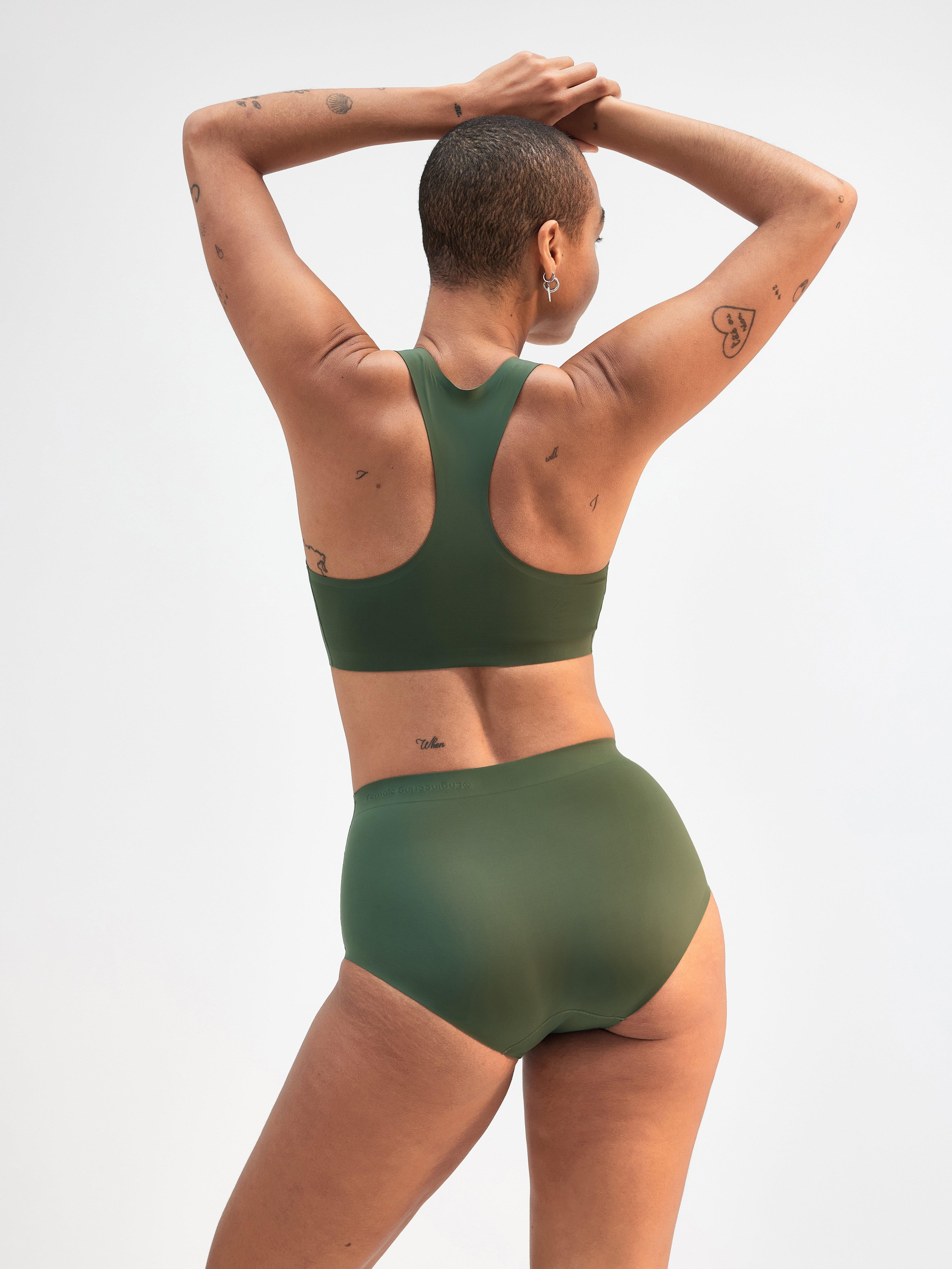 Unpadded Bra - Female Engineering - Khaki