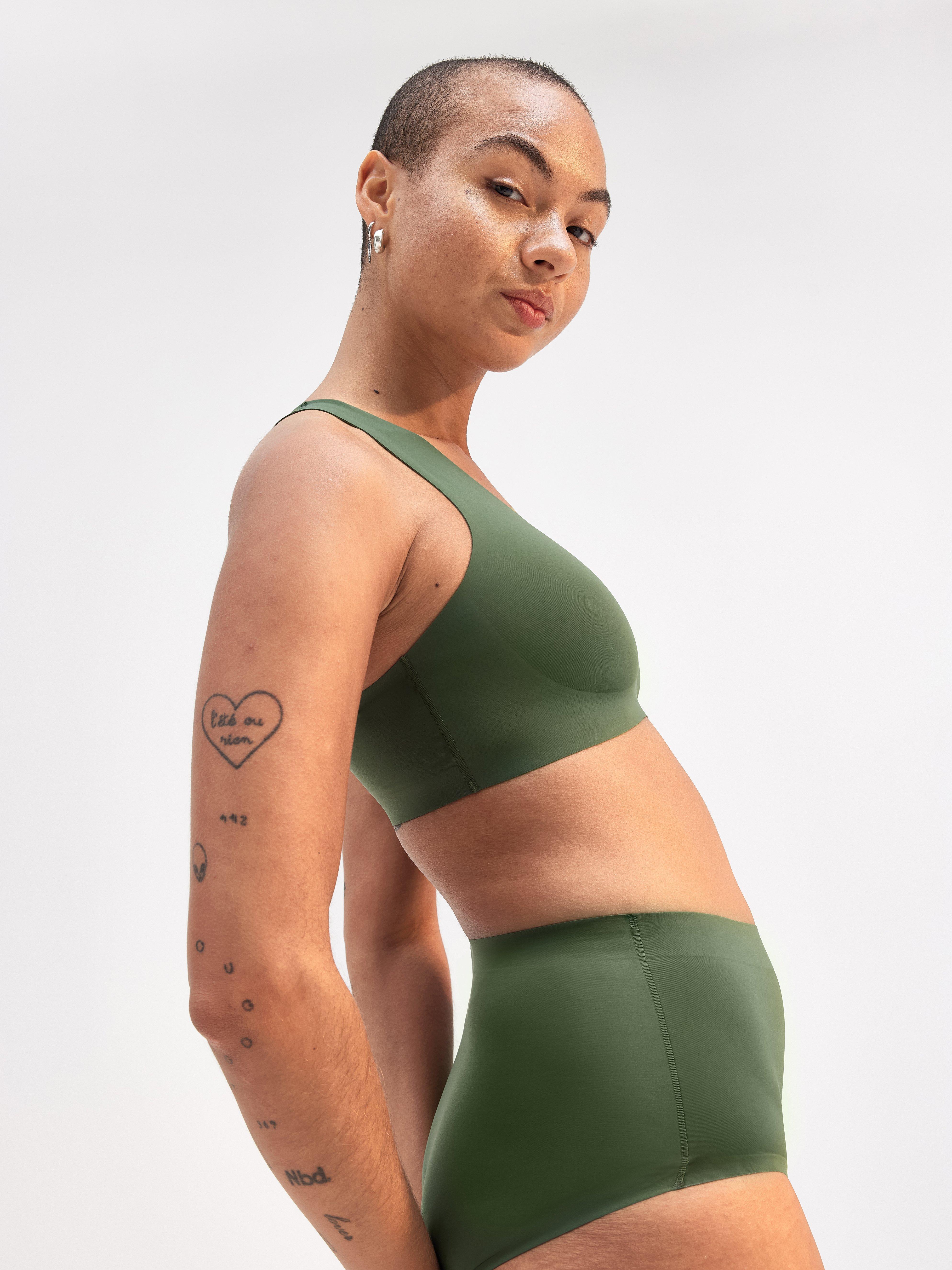 Unpadded Bra - Female Engineering - Khaki