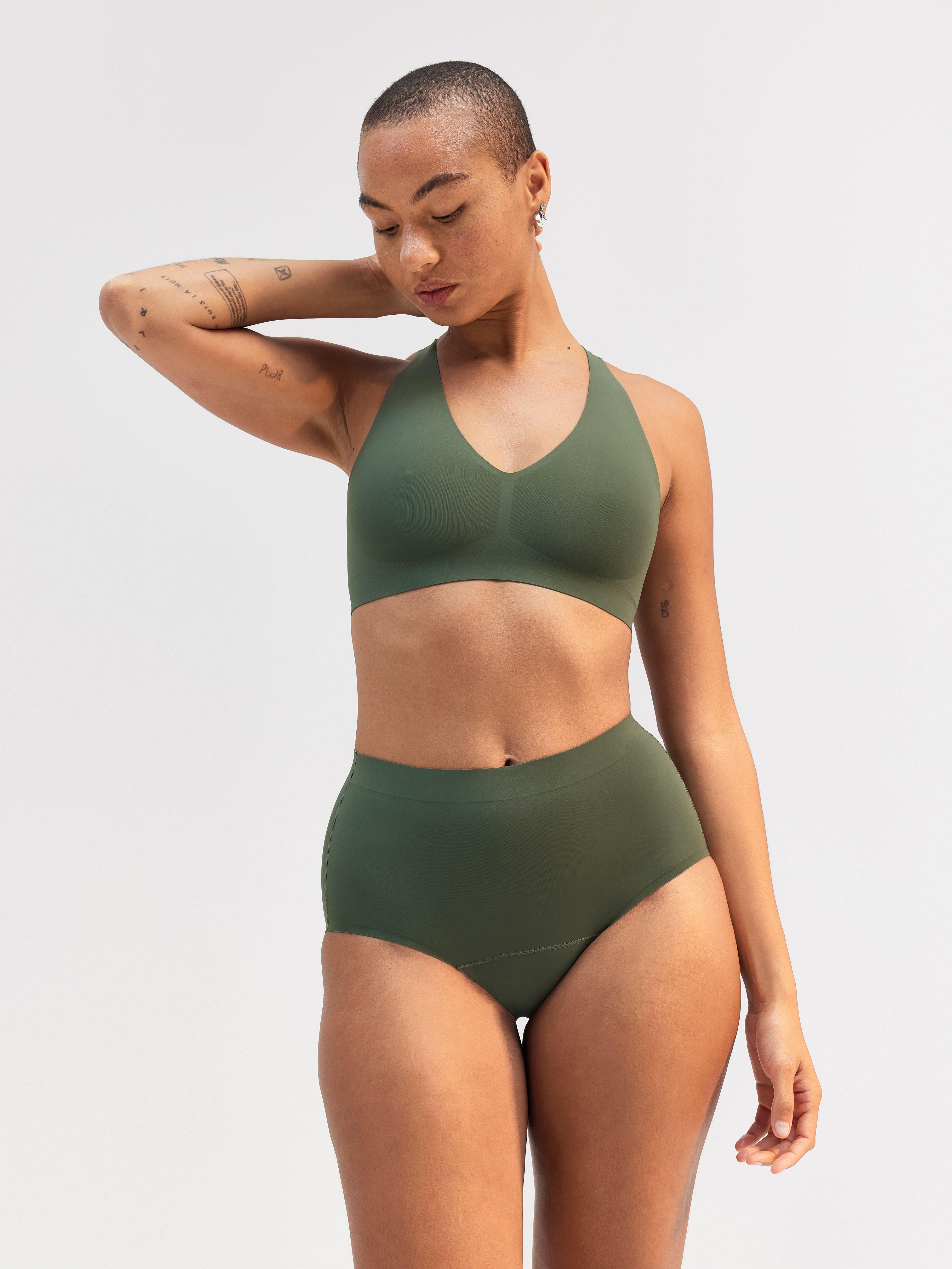 Ovadderad bh - Female Engineering - Khaki