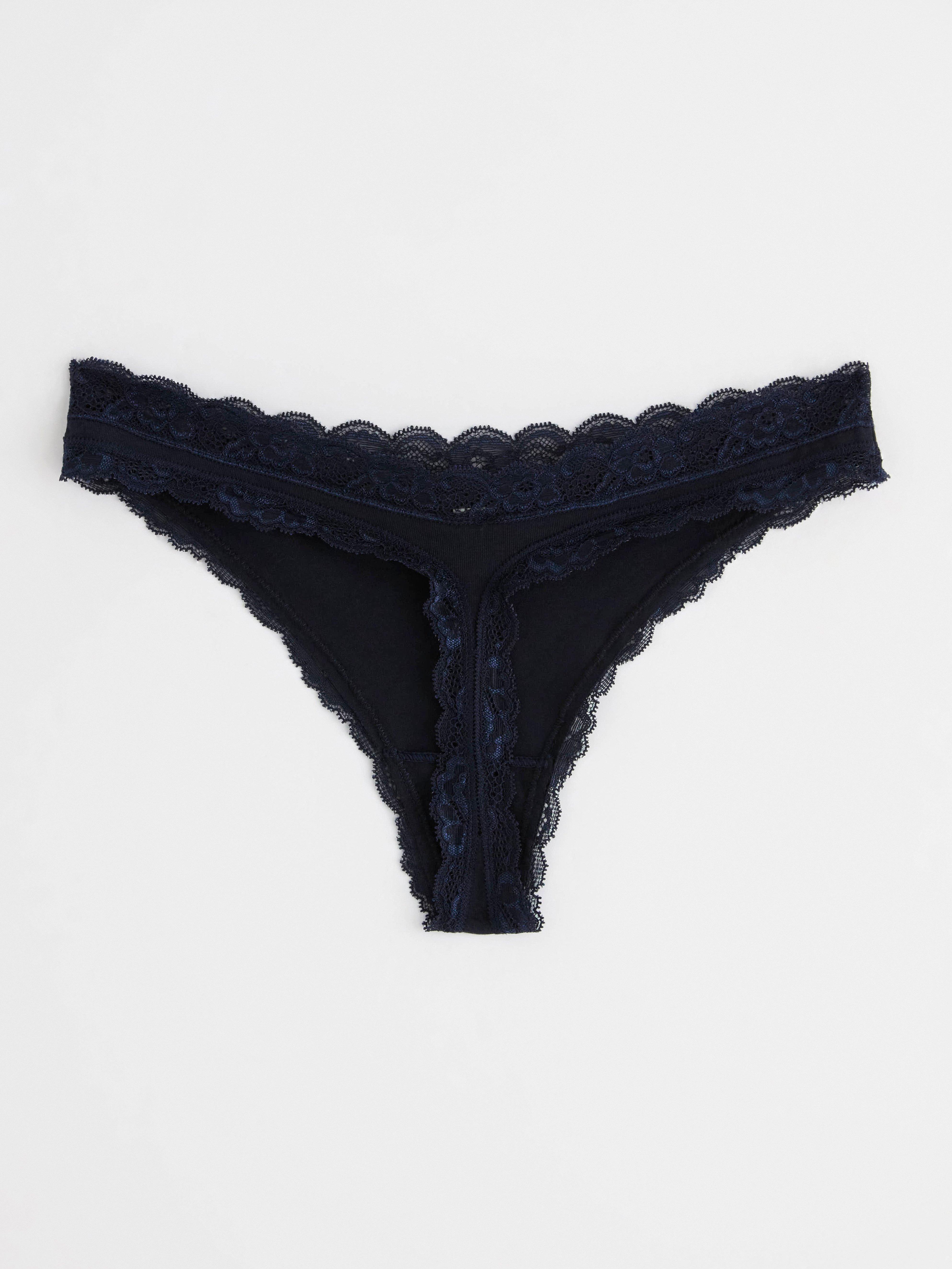 Thong Regular - Lingerie - Blue
