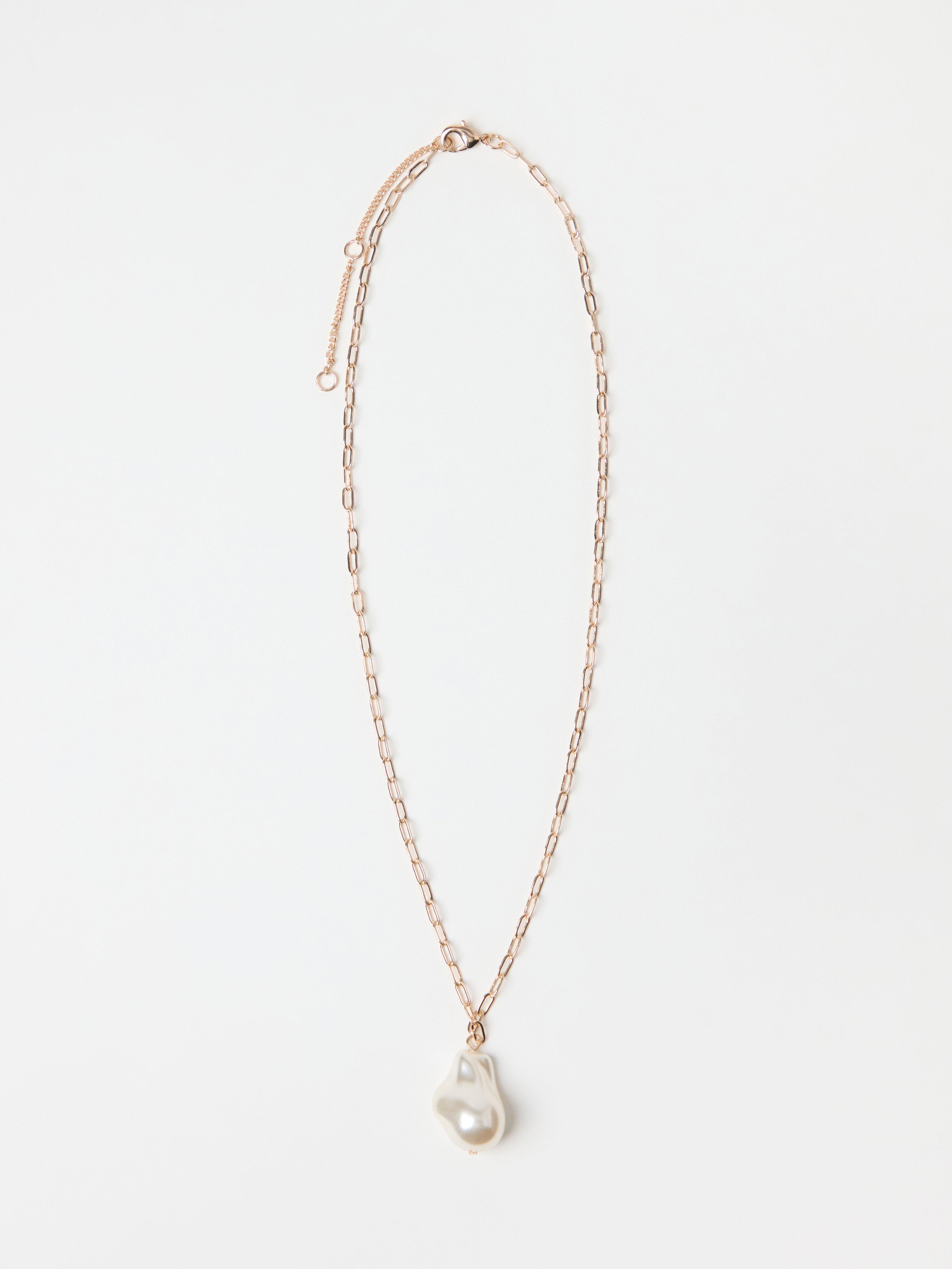 Halsband med pärla