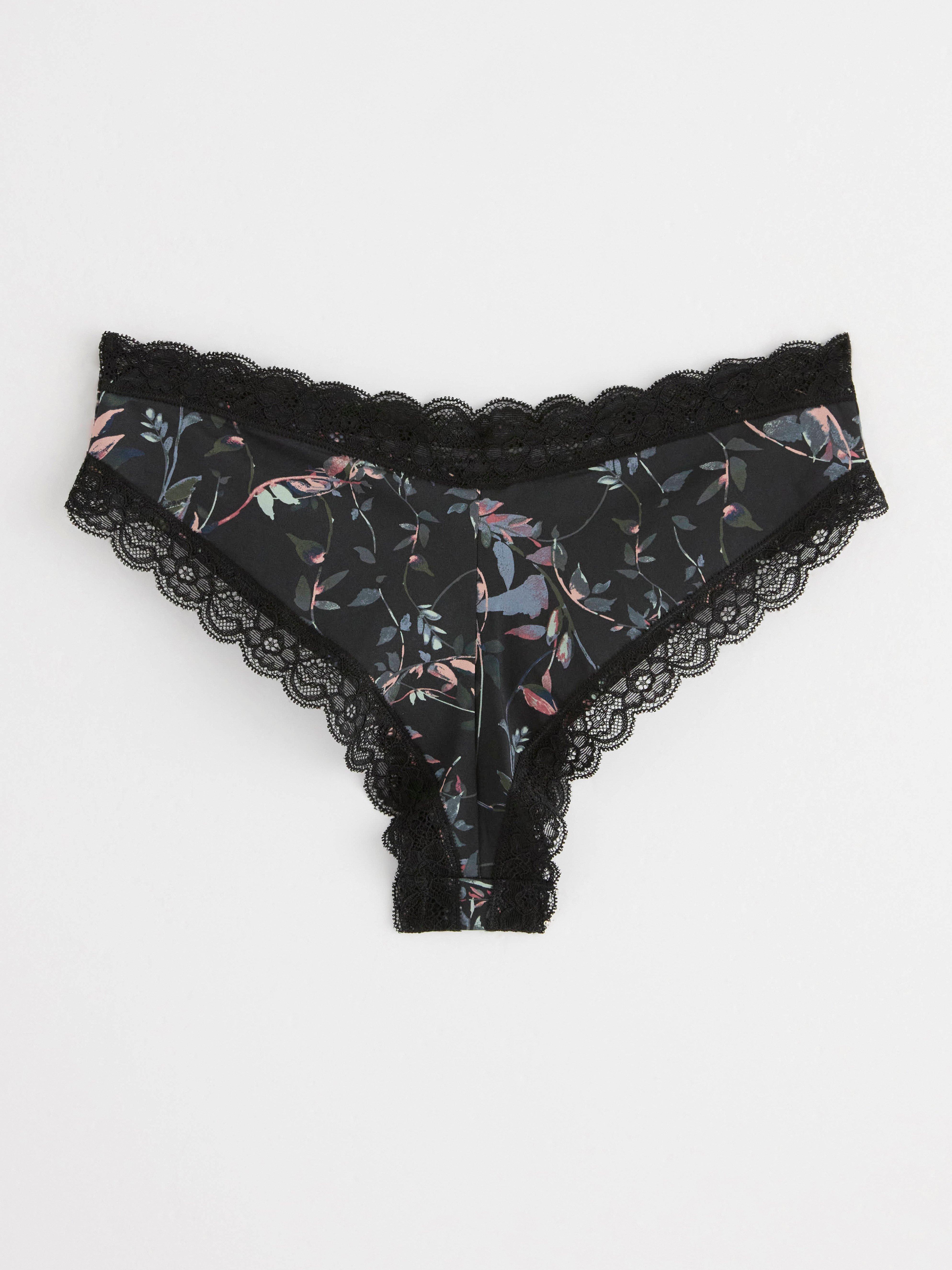 Brazilian Low - Lingerie - Black