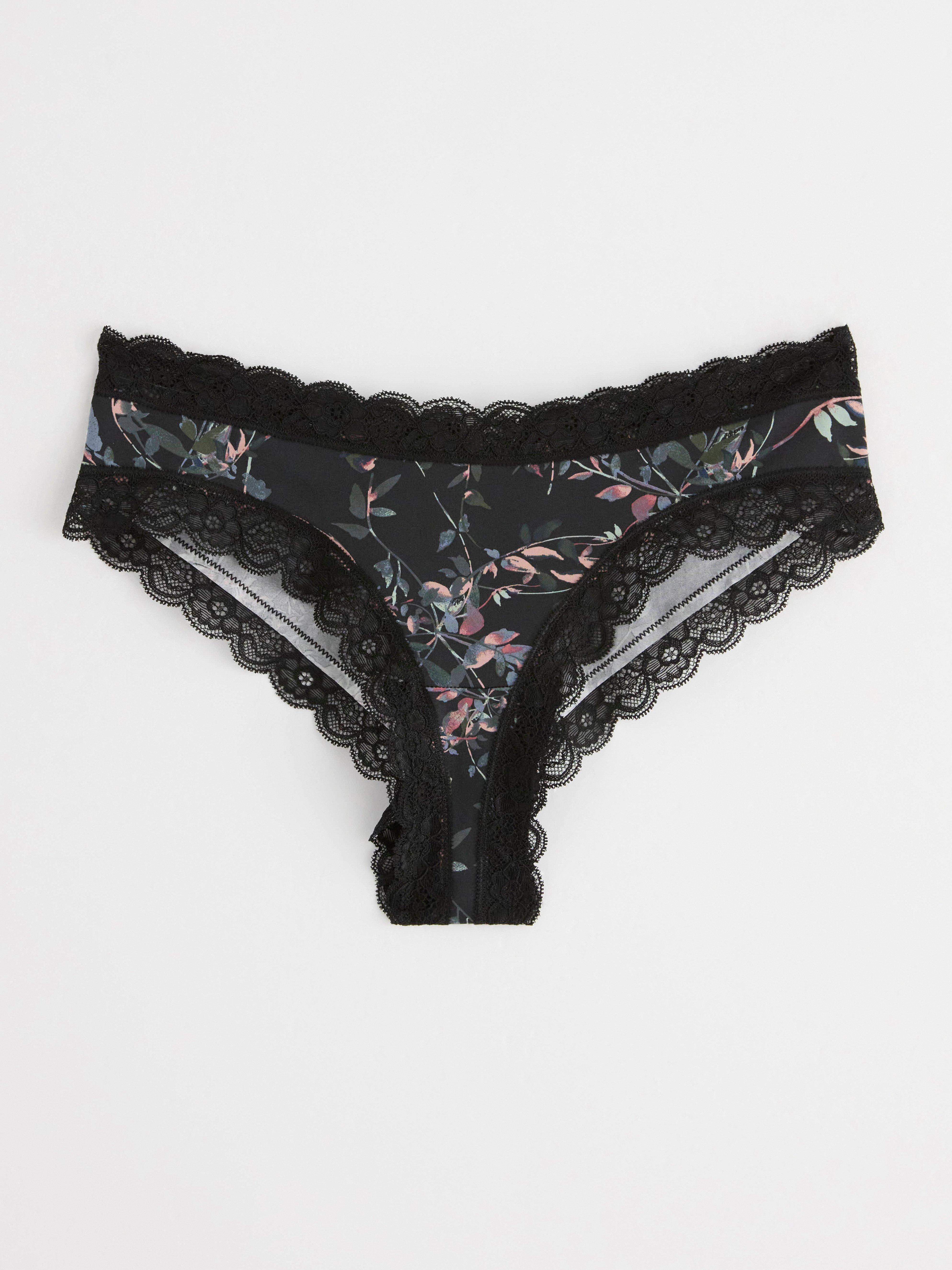 Brazilian Low - Lingerie - Black