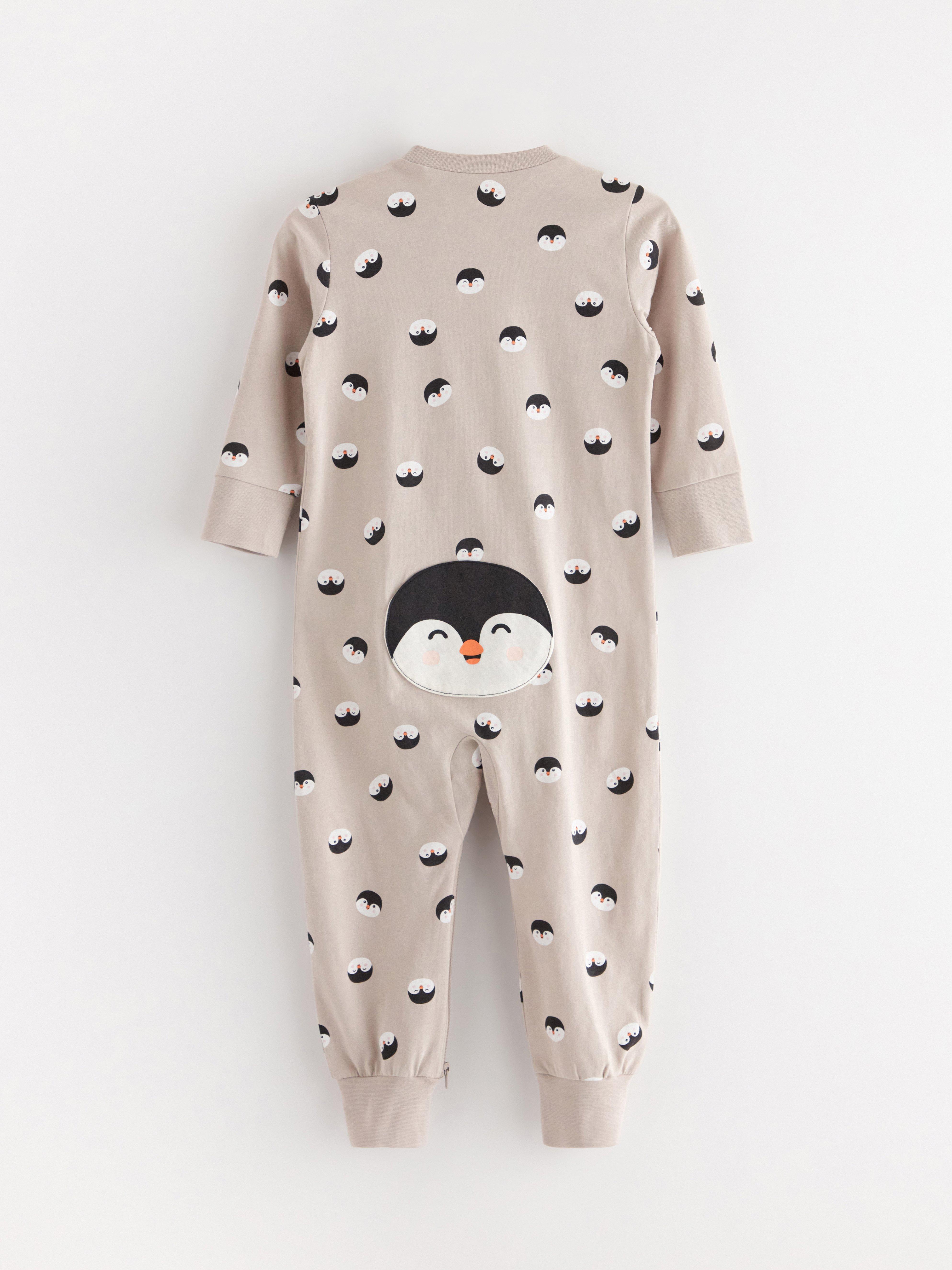 Pyjamas med pingviner