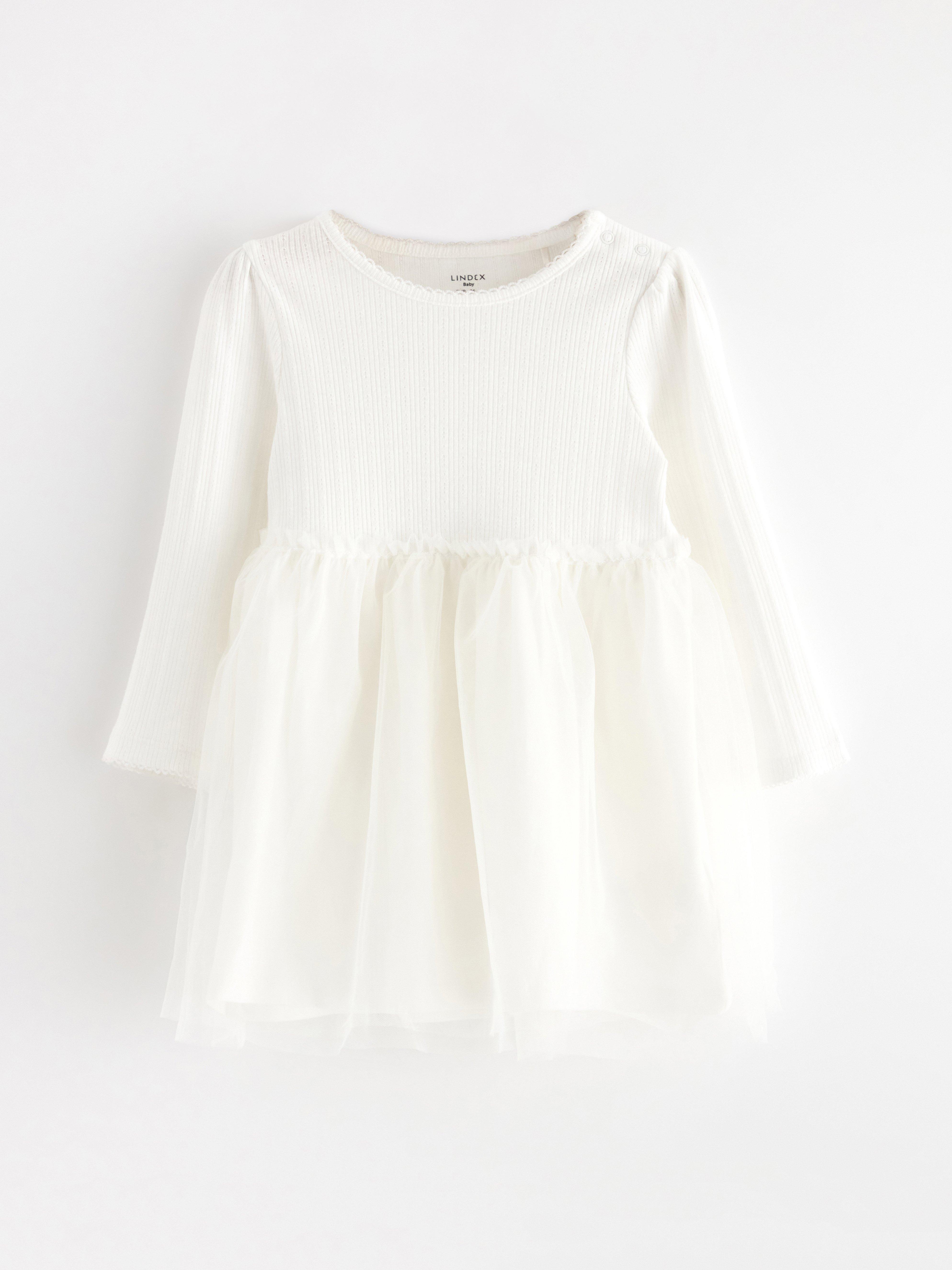 long sleeve tulle dress toddler